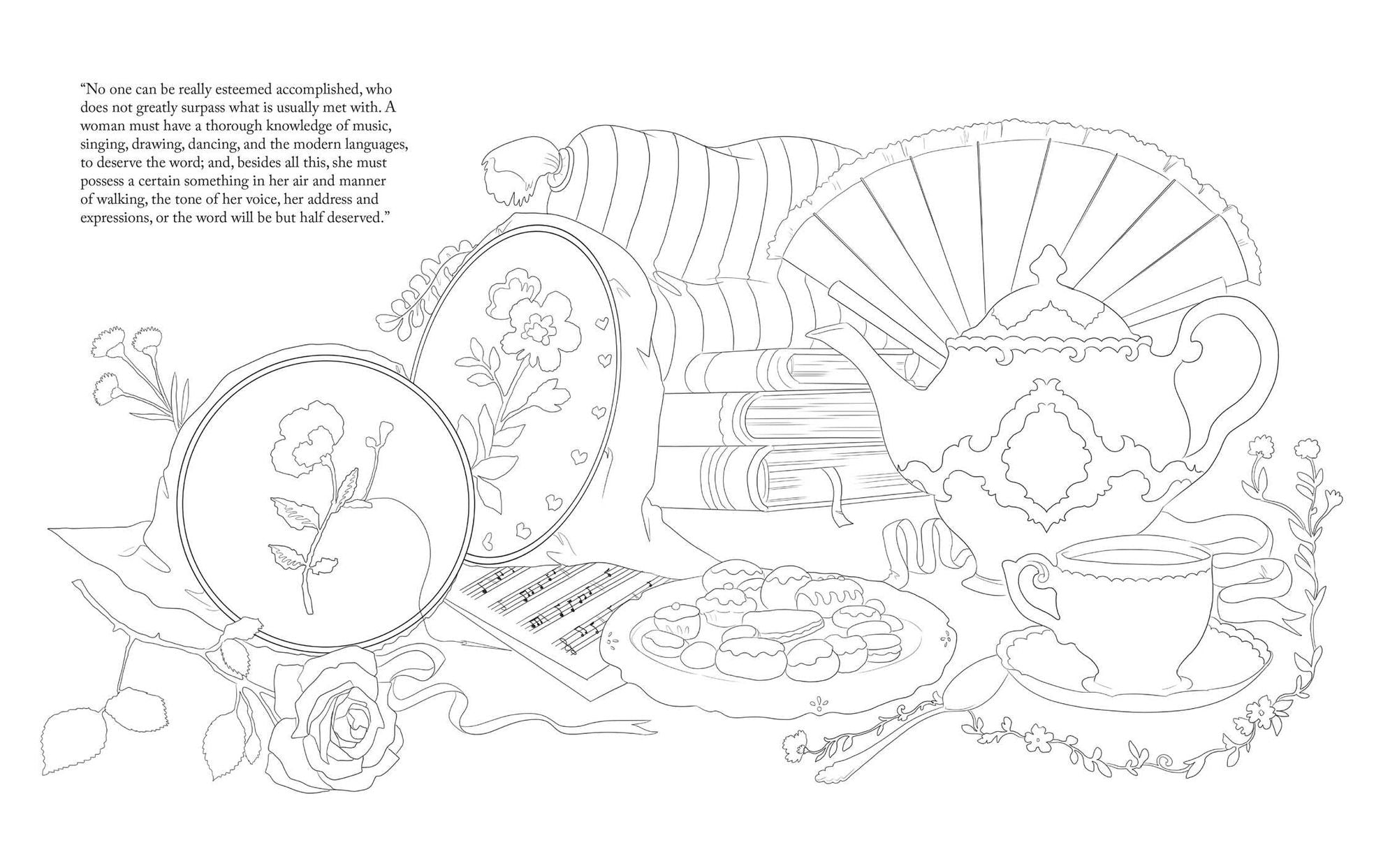 Color Your Classics Pride and Prejudice: The Big Jane Austen Coloring Book