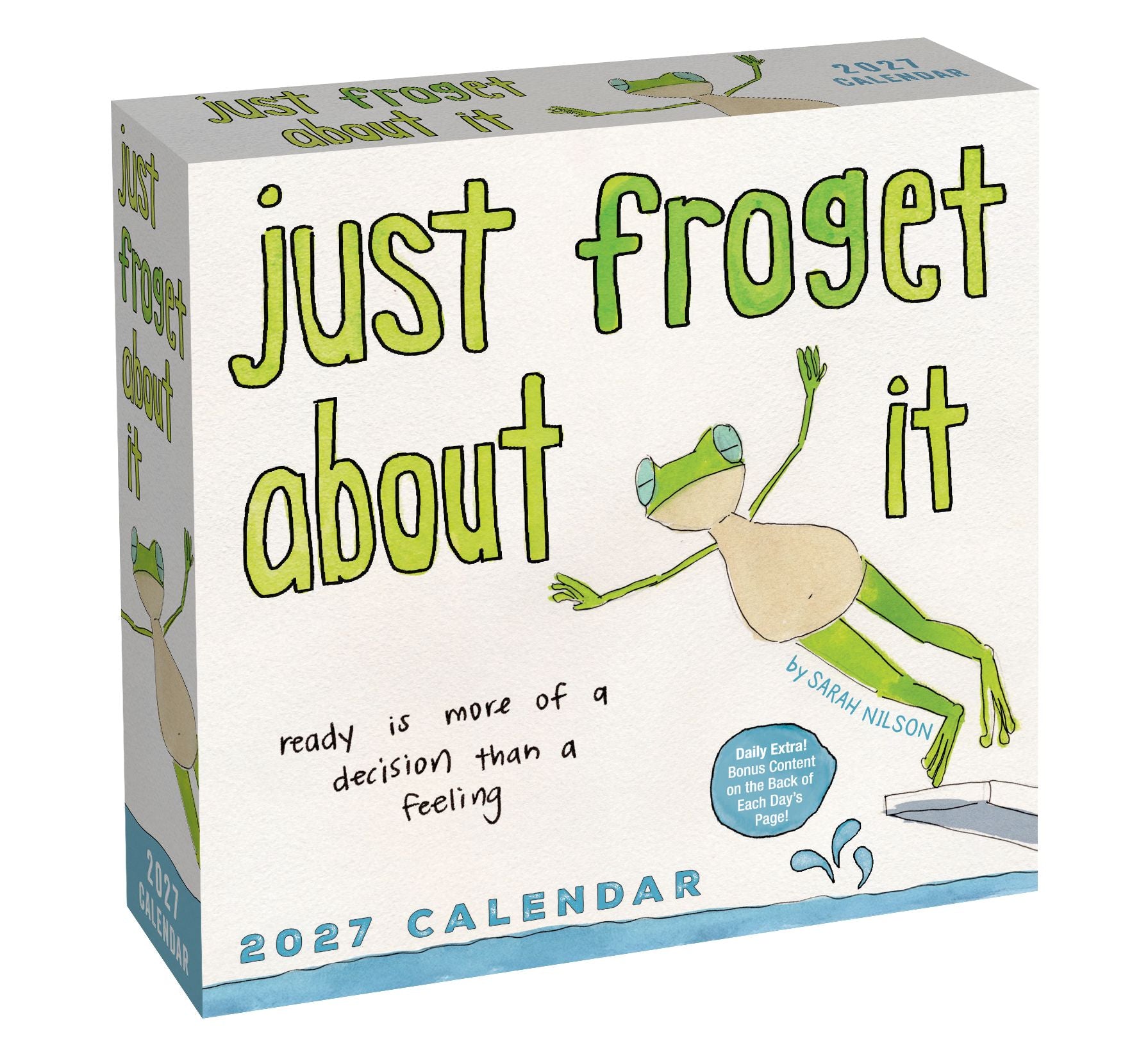 2027 Just Froget About It Comics Day-to-Day Calendar