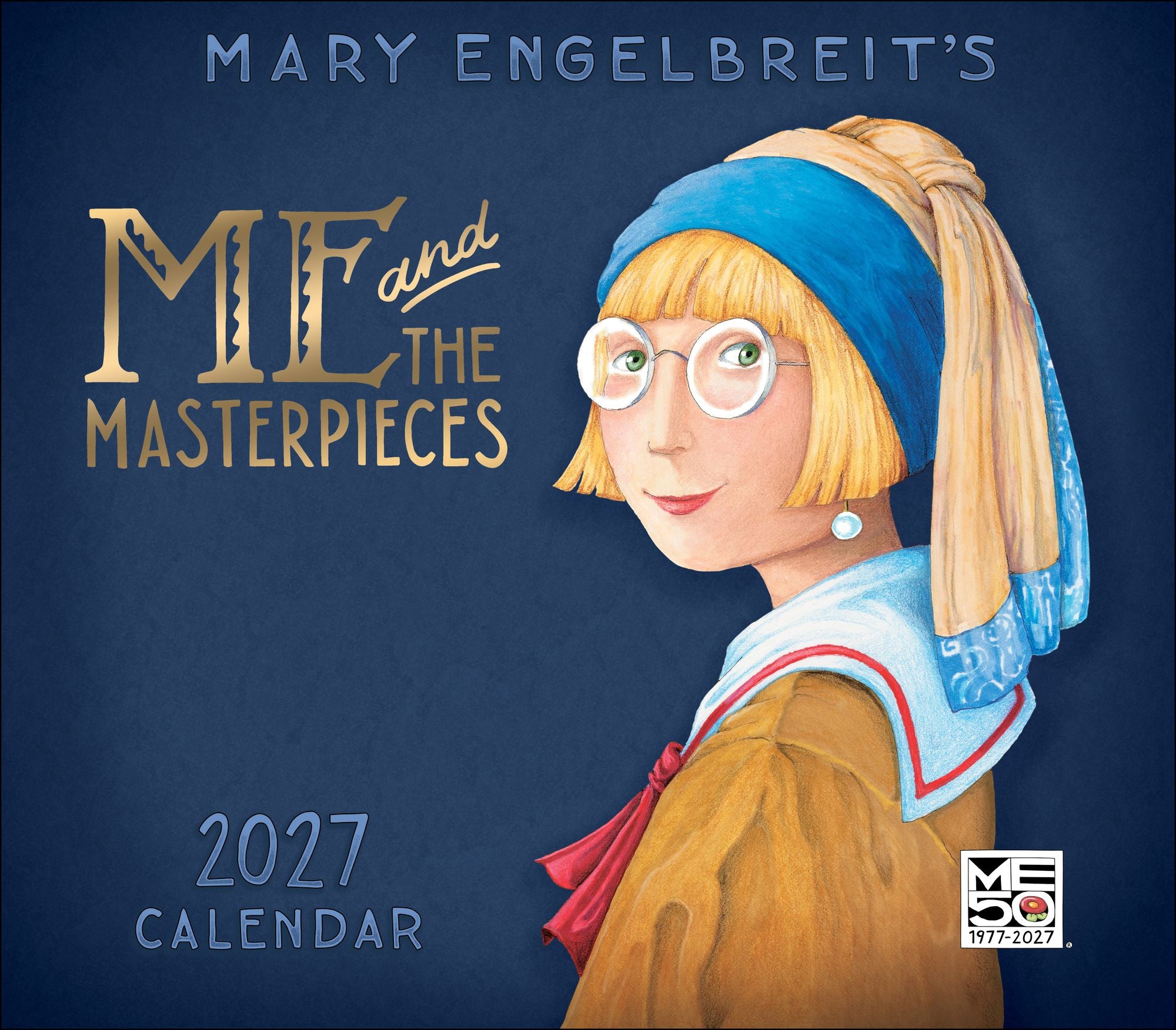 2027 Mary Engelbreit?S Me And The Masterpieces Deluxe Wall Calendar