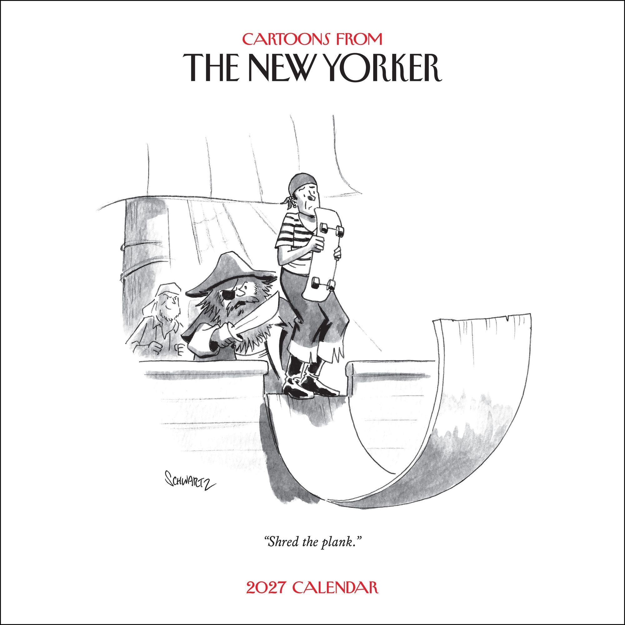 2027 Cartoons from The New Yorker Wall Calendar