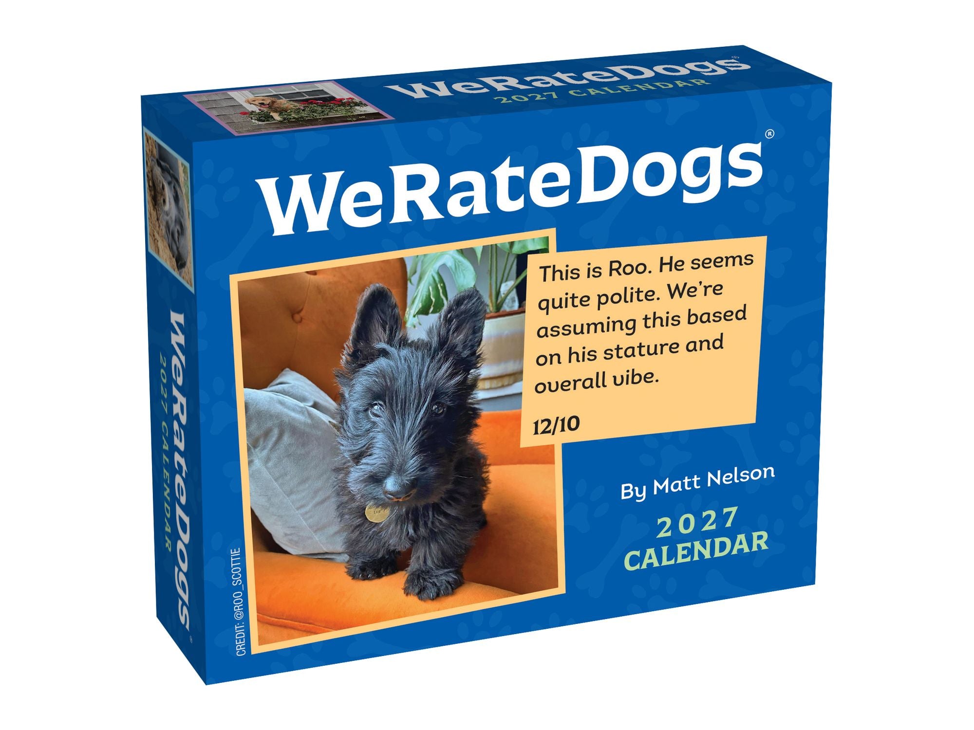 2027 WeRateDogs Day-to-Day Calendar