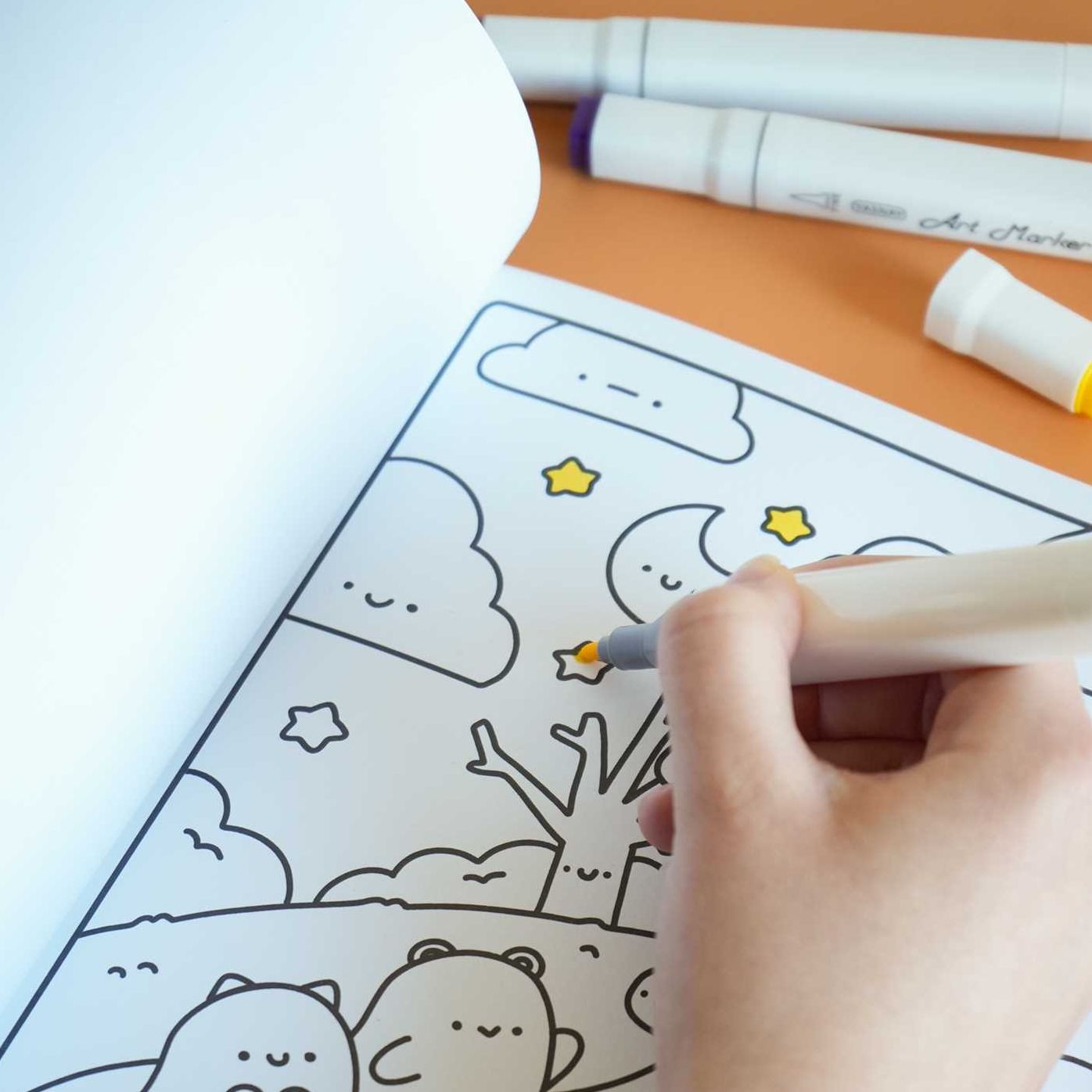 Cute & Cozy Coloring: Spooky