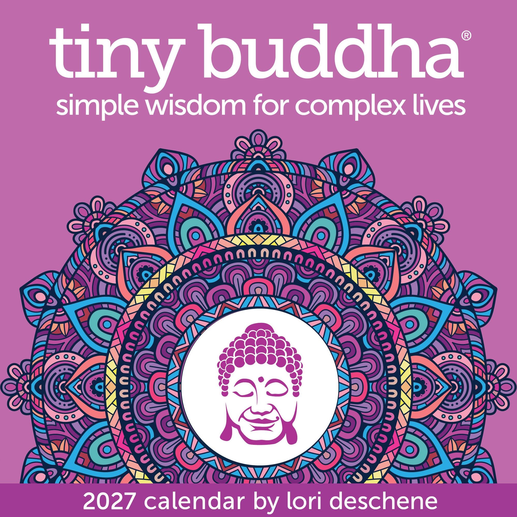 2027 Tiny Buddha Day-to-Day Calendar