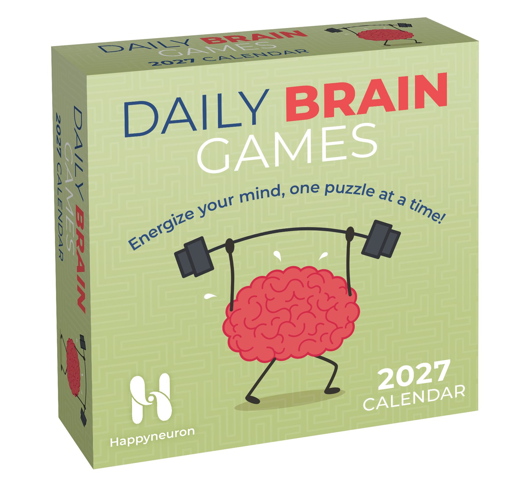2027 Daily Brain Games Day-to-Day Calendar