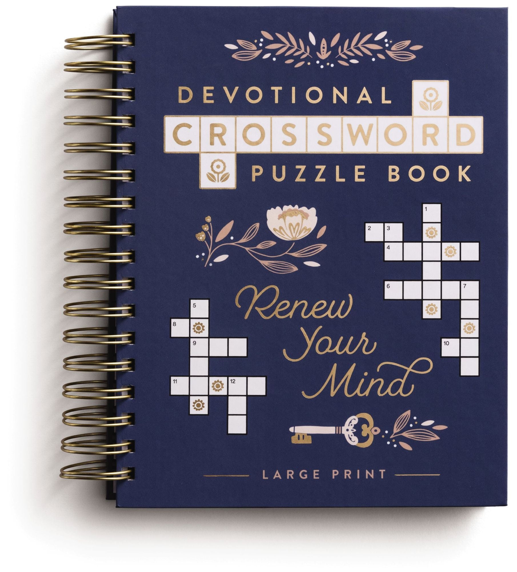 Renew Your Mind: Devotional Crossword Puzzle Book (36 Daily Devotions with Inspiring Activities to Refresh Your Soul) - The Perfect Gift for Christian Women