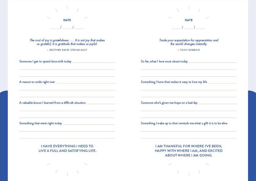 The 5-Minute Gratitude Journal (Deluxe Edition): Give Thanks, Practice Positivity, Find Joy