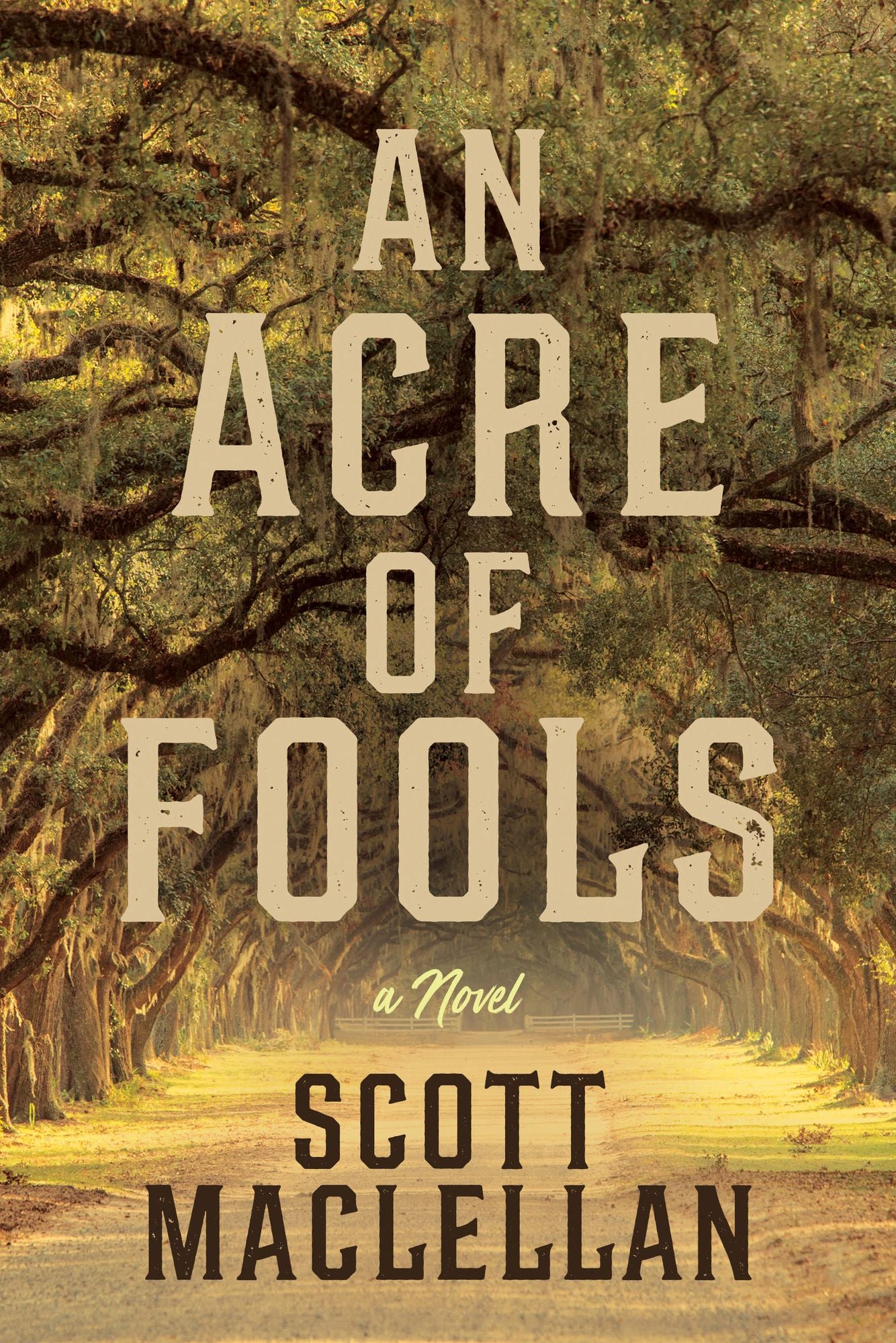 AN ACRE OF FOOLS: A Novel