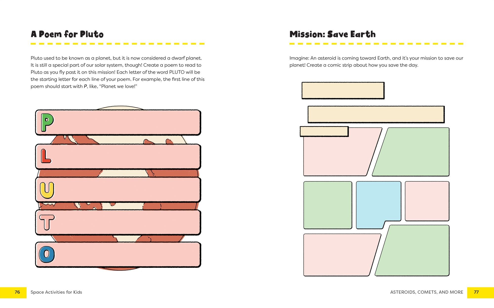 Space Activities for Kids: 50 Cosmic Crafts, Games, and Puzzles!