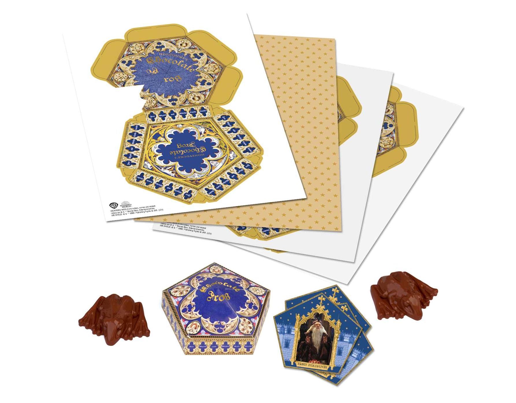 Harry Potter: Make Your Own Chocolate Frogs: Silicone Chocolate Mold and Gift Box Set