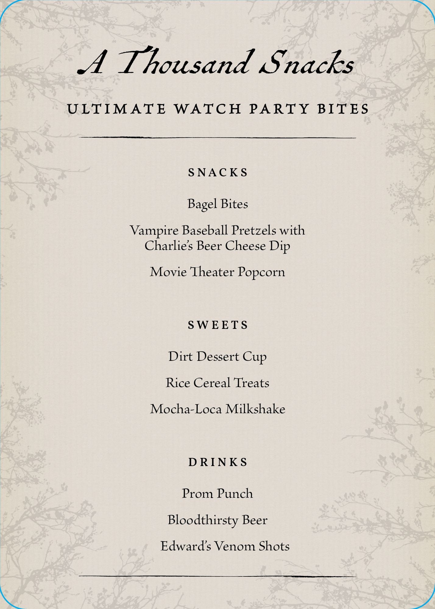 The Unofficial Twilight Saga Cookbook: Flavors from Forks (B&N Exclusive Edition)
