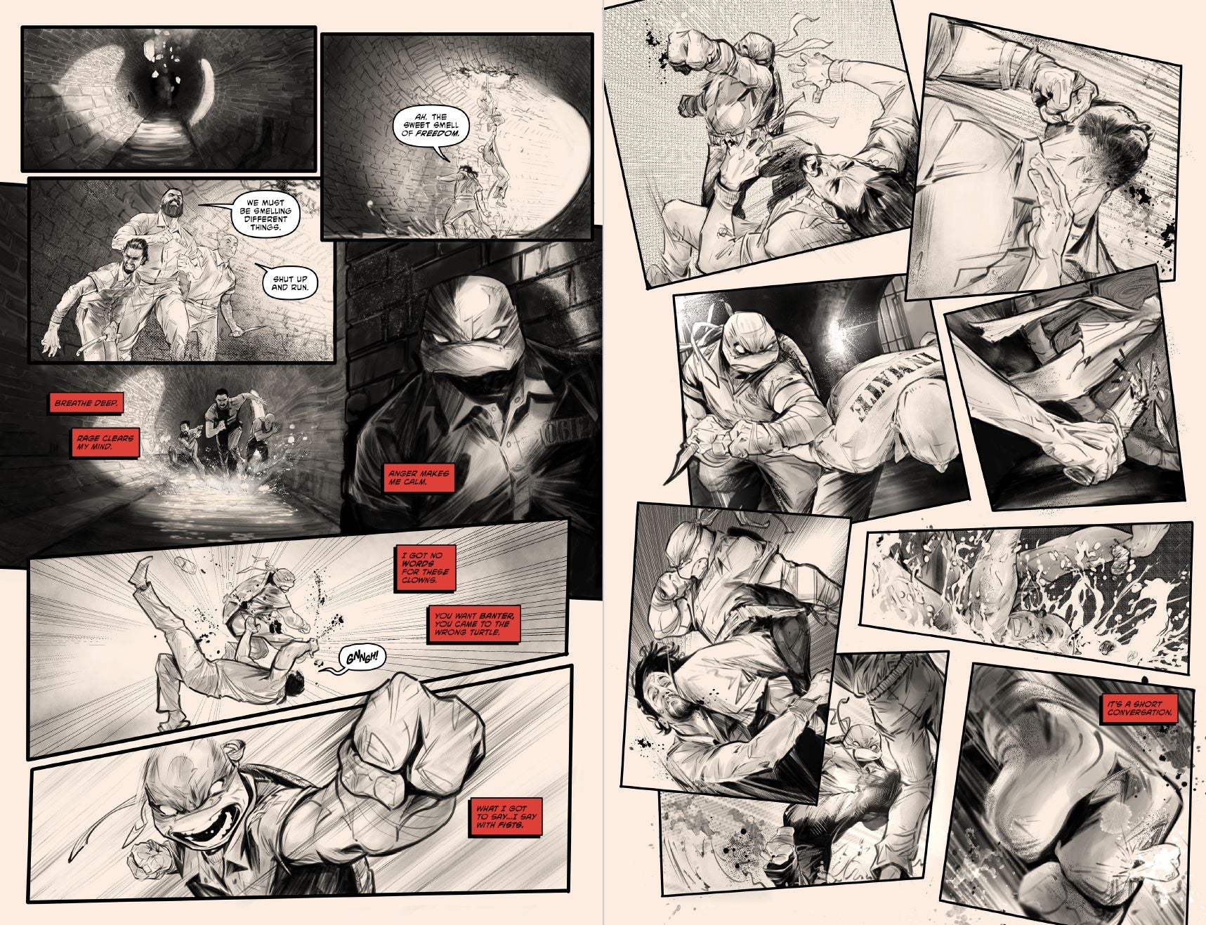 Teenage Mutant Ninja Turtles, Vol. 1: Return to New York-Inked Deluxe Edition