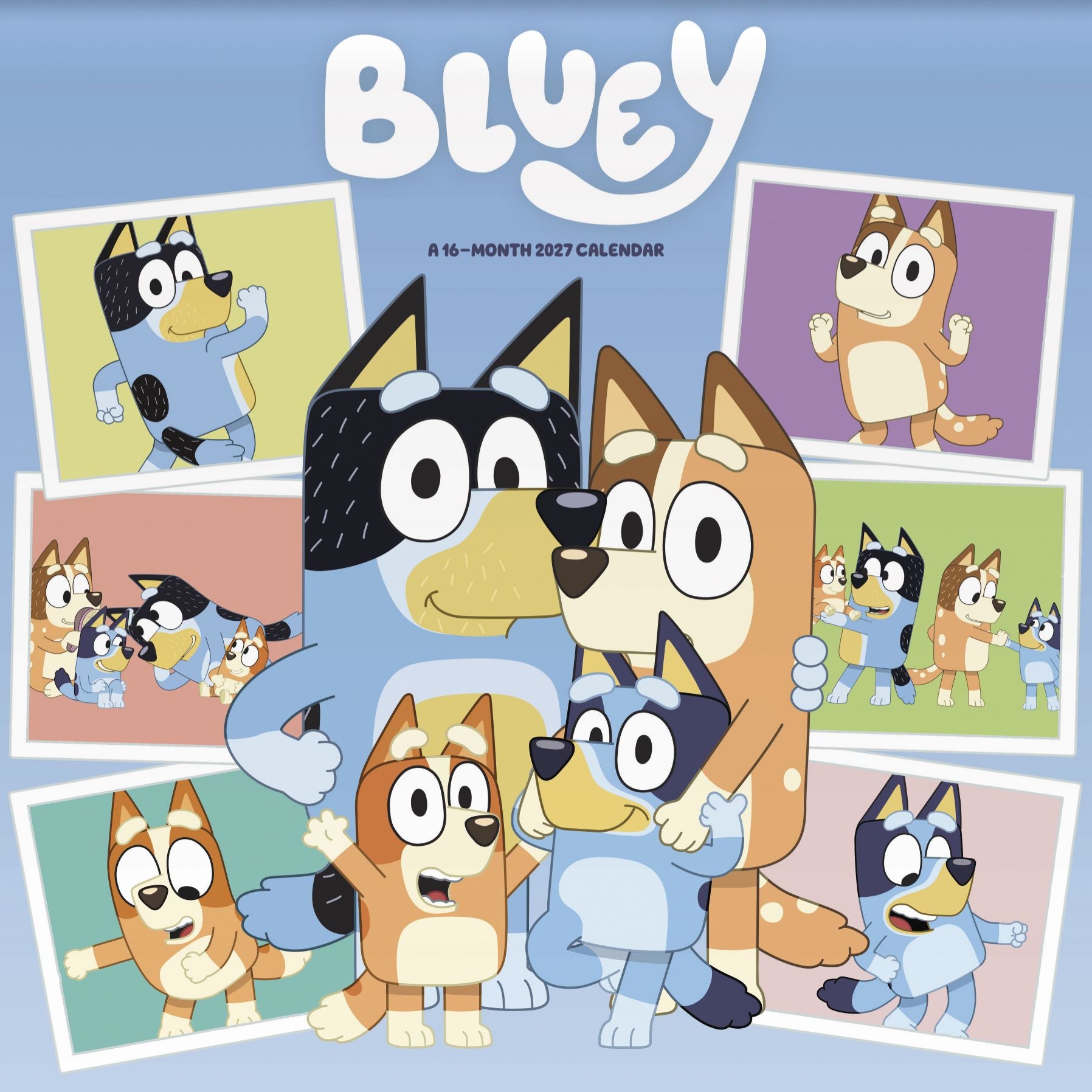 2027 Bluey Wall Calendar