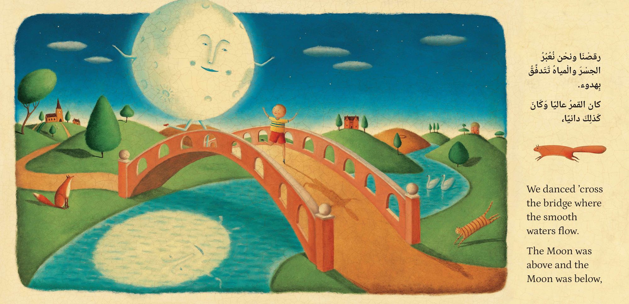 I Took the Moon for a Walk (Bilingual Arabic & English)