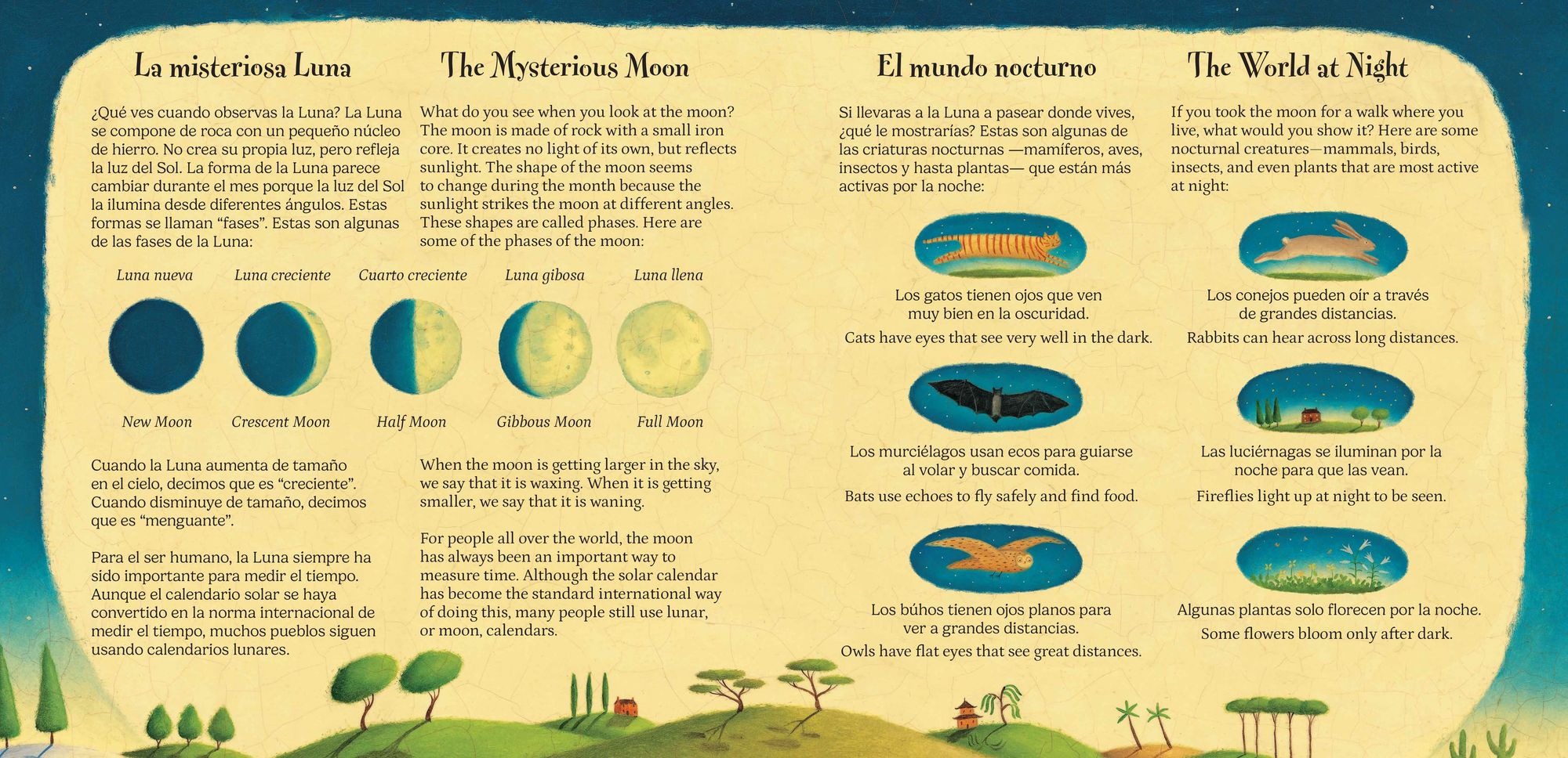 I Took the Moon for a Walk (Bilingual Spanish & English)