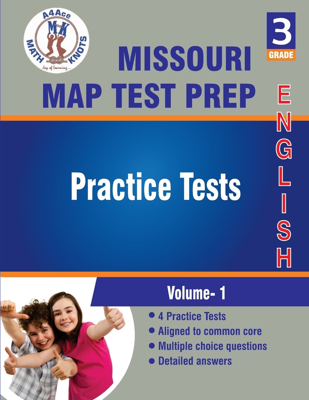 Missouri Assessment Program (MAP)Test Prep , 3rd Grade ELA Practice Tests: Volume 1: