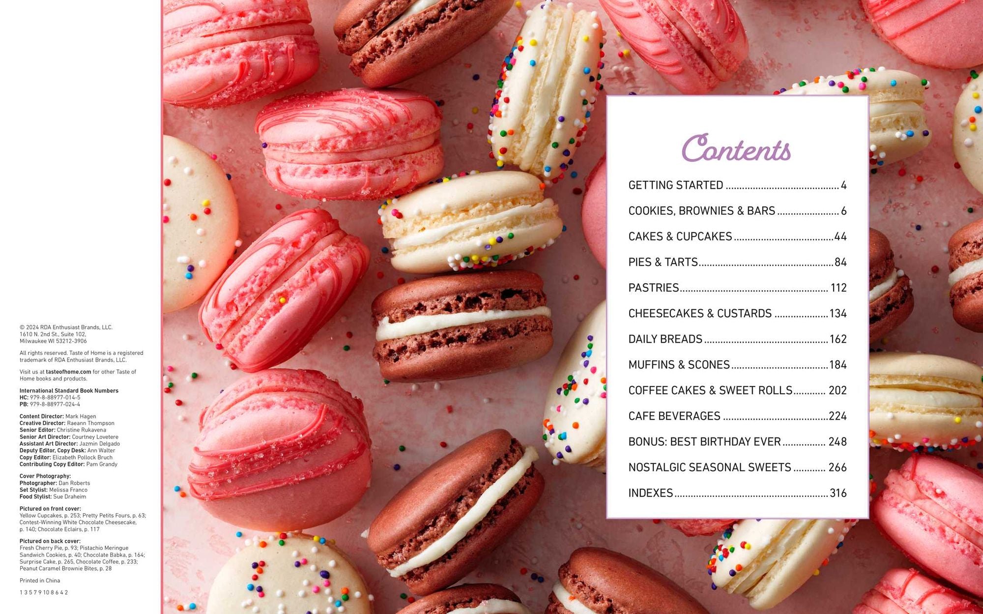 Taste of Home Bakeshop Classics: 247 Vintage Delights, Coffeehouse Bites & After-Dinner Highlights