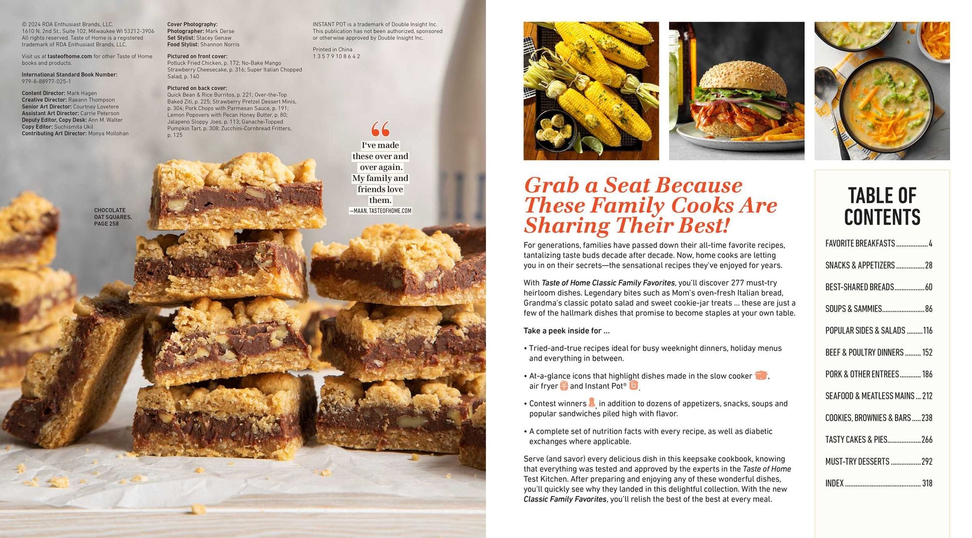 Taste of Home Classic Family Favorites: DISH OUT 277 OF THE COUNTRY'S BEST-LOVED RECIPES