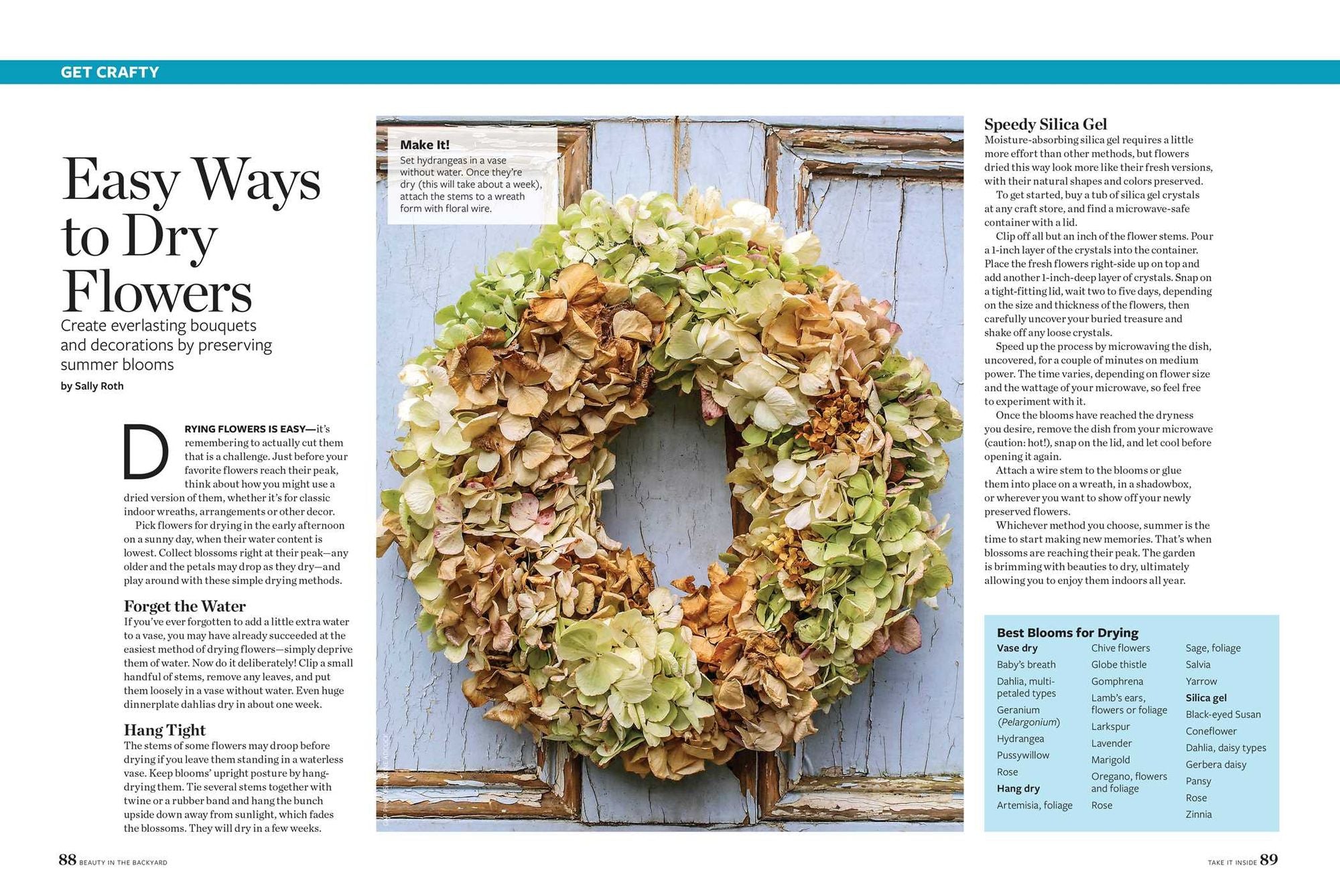 Birds & Blooms Beauty in the Backyard: 300+ TIPS, HINTS AND GARDEN GREATS TO CREATE AN OUTDOOR SPACE YOU CAN APPRECIATE YEAR-ROUND