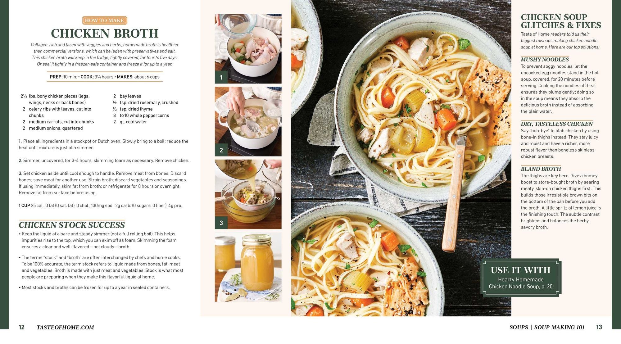 Taste of Home Soups & Breads: 200+ Comforting Recipes for Soups, Stews, Chowders, and Homemade Breads