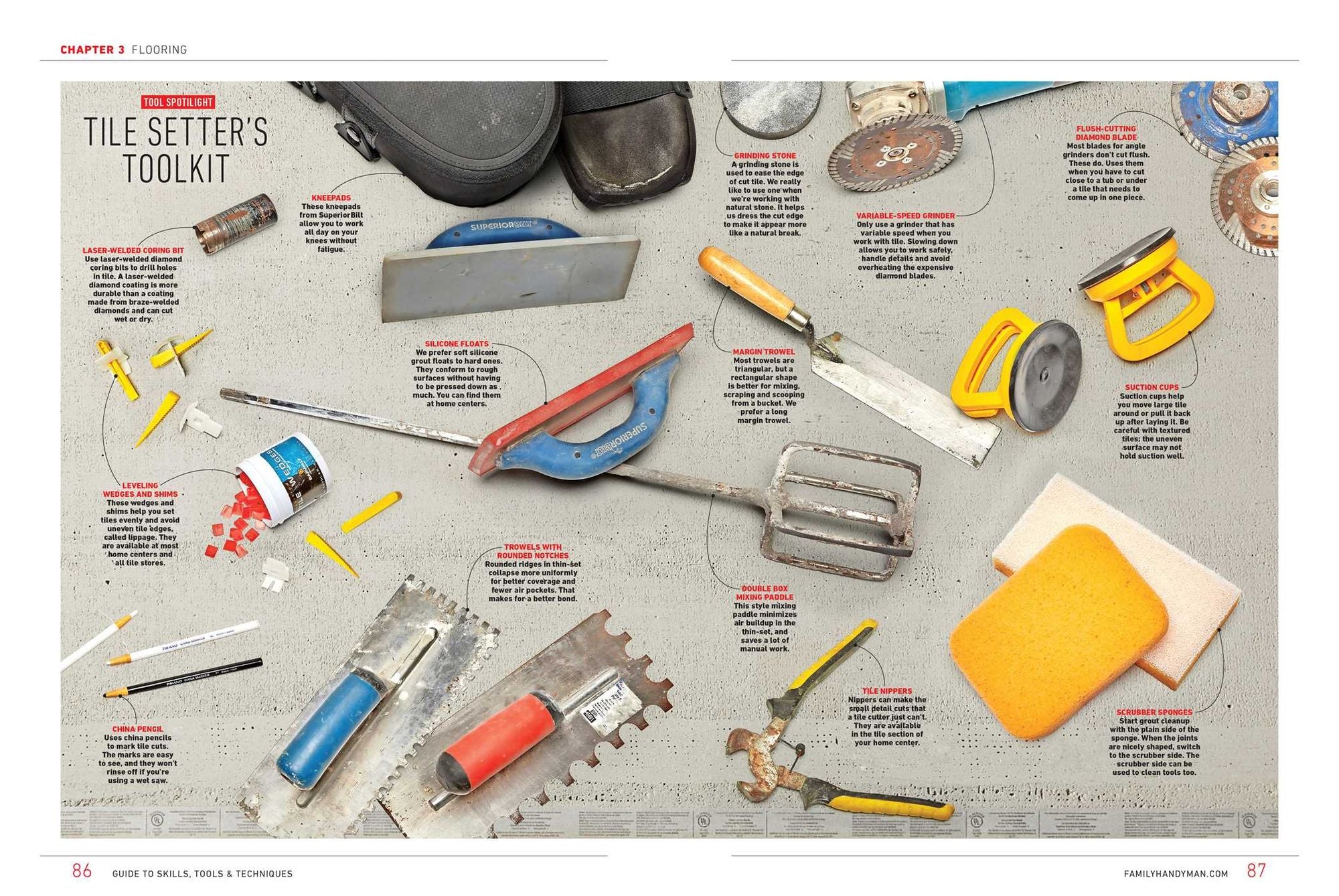 Family Handyman Guide to Skills, Tools & Techniques: EXPERT ADVICE TO HELP YOU COMPLETE HOME IMPROVEMENT PROJECTS WITH CONFIDENCE
