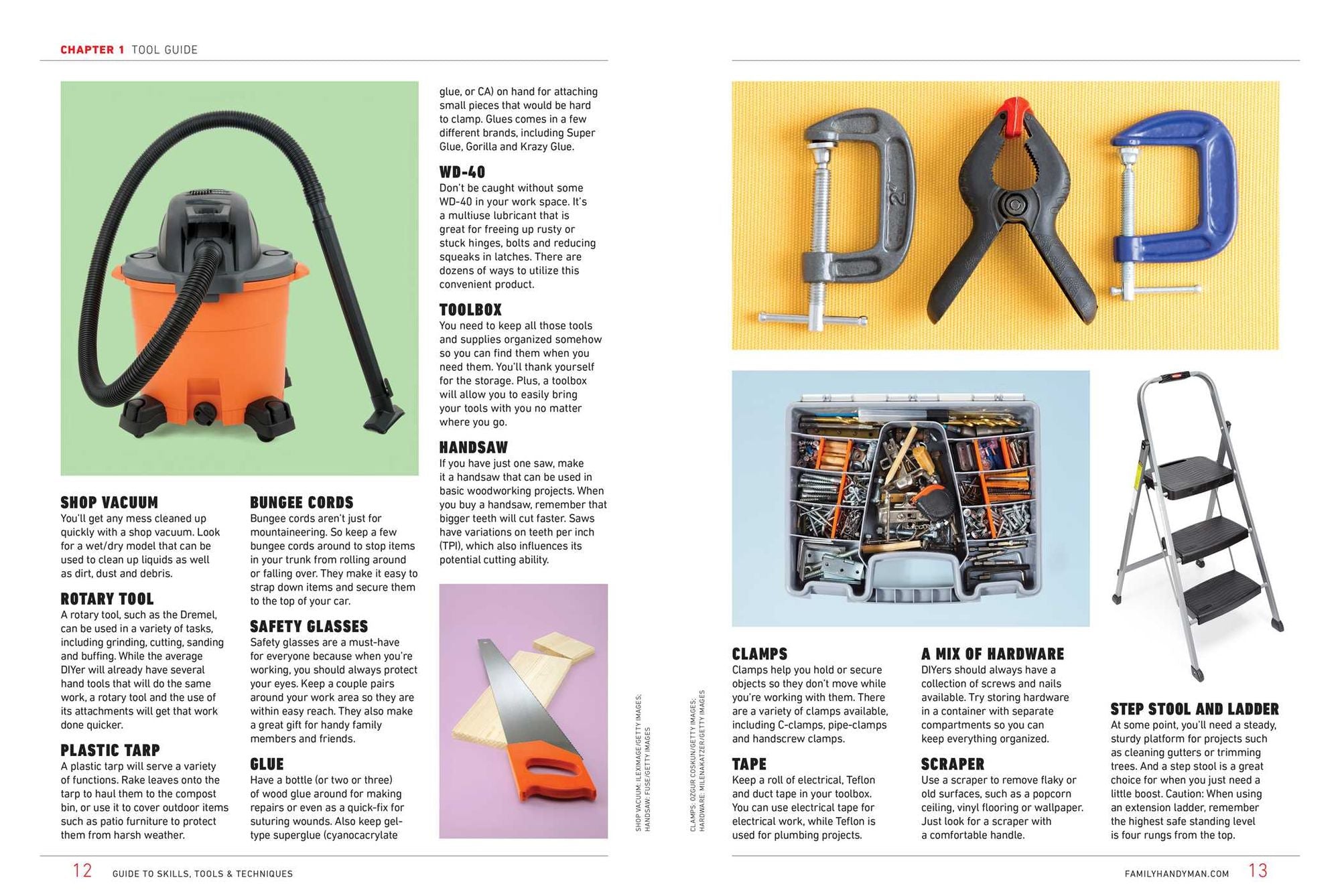 Family Handyman Guide to Skills, Tools & Techniques: EXPERT ADVICE TO HELP YOU COMPLETE HOME IMPROVEMENT PROJECTS WITH CONFIDENCE