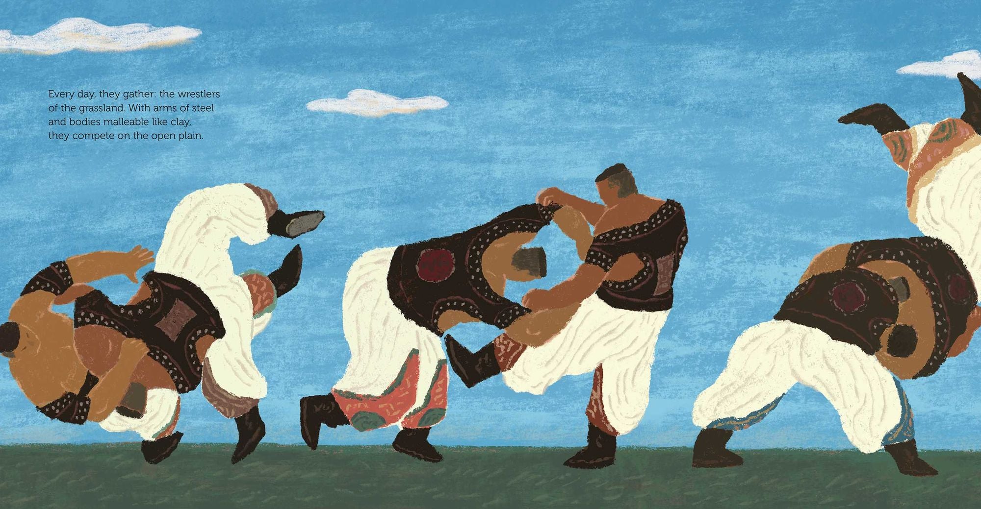 Wrestlers of the Grassland