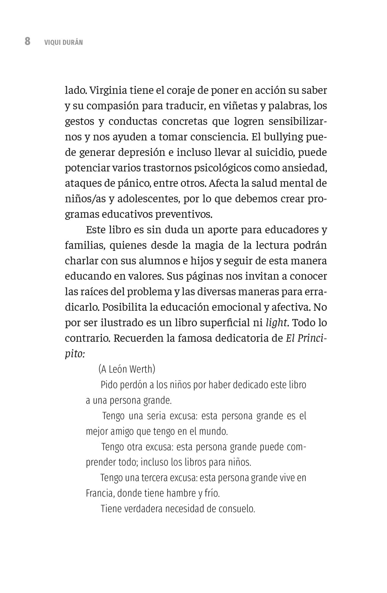 Son cosas de grandes: Viñetas y reflexiones sobre vínculos y prevención del bullying / It's a Grown-Up Thing: Reflections on Relationships and Bullying