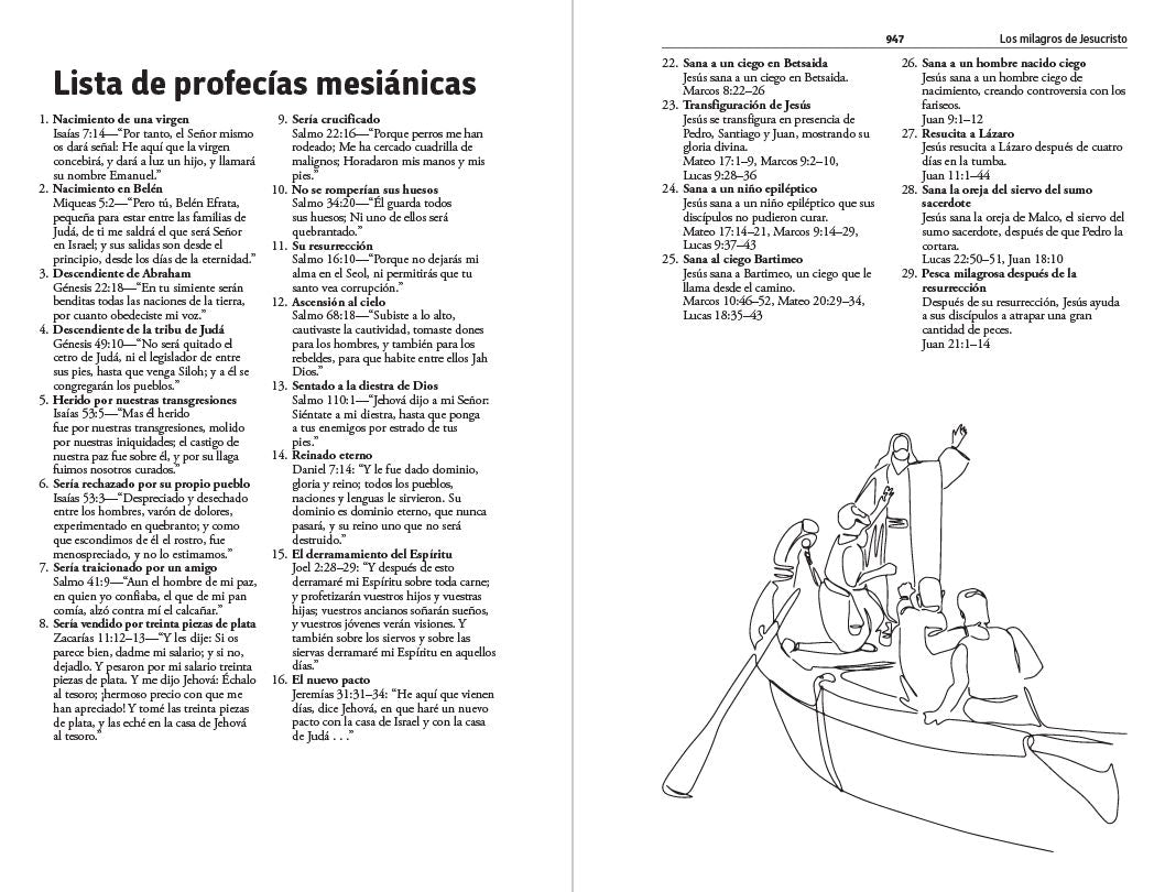Biblia RVR 1960 para regalos y premios, Tapa Dura Negra / Spanish Bible RVR 1960 Gift and Award Bible HC Black