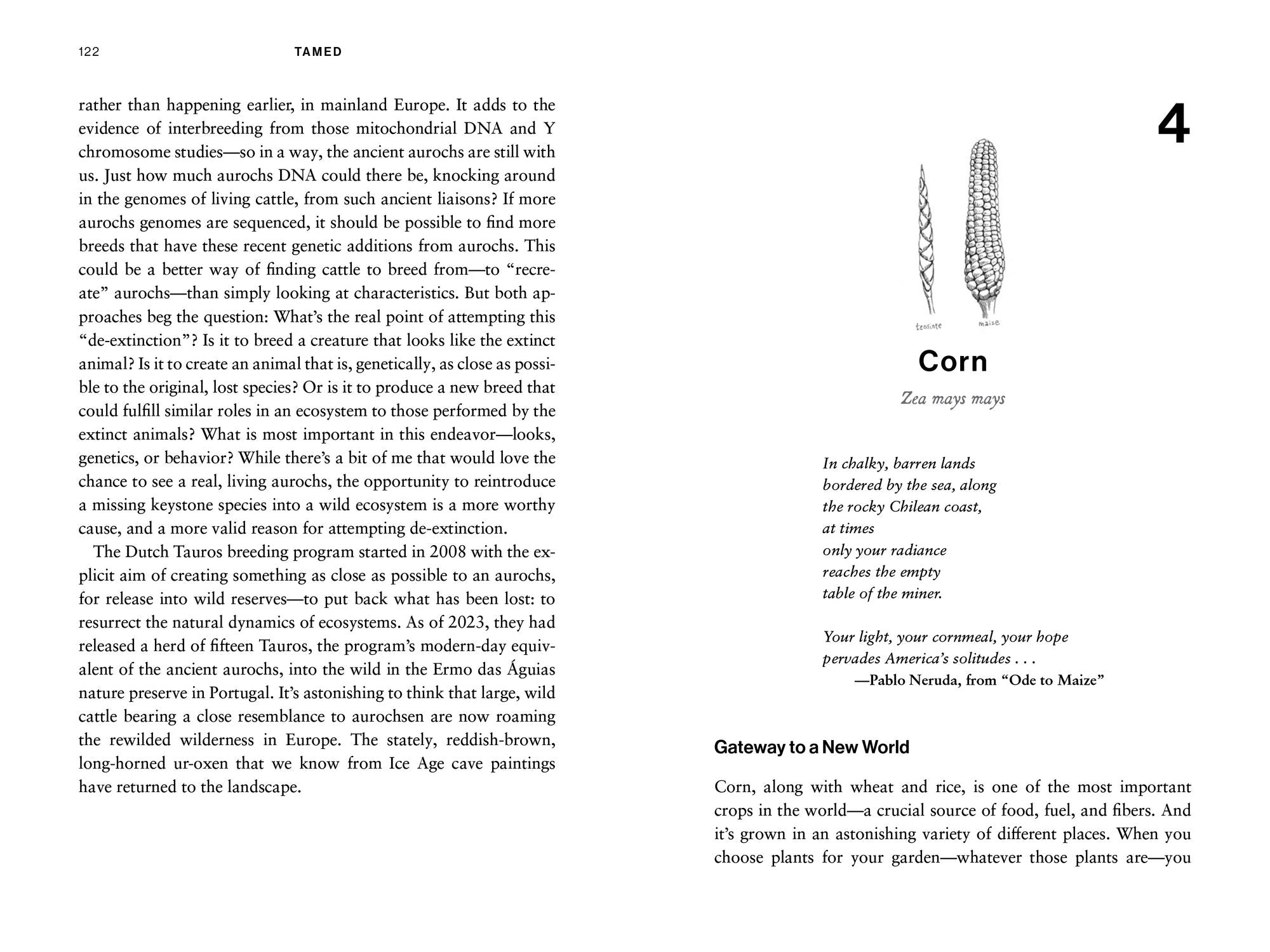 Tamed: From Wild to Domesticated, the Ten Animals and Plants That Changed Human History