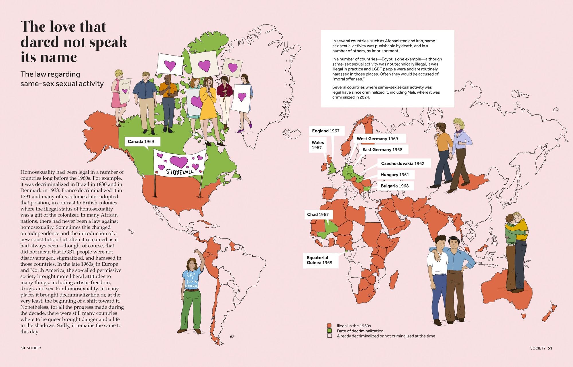 The 1960s Maps for Curious Minds: 100 New Ways to See a Turbulent Decade