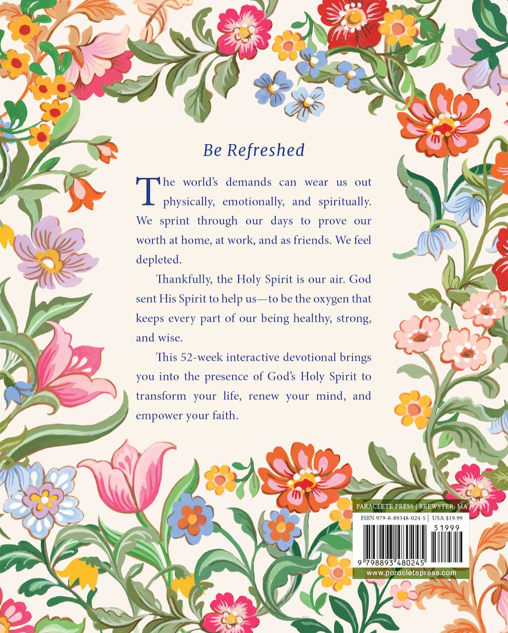 Journaling with the Holy Spirit: 52 Week Scriptures, Devotions, Prayers, and Praise to Connect with the Spirit of God