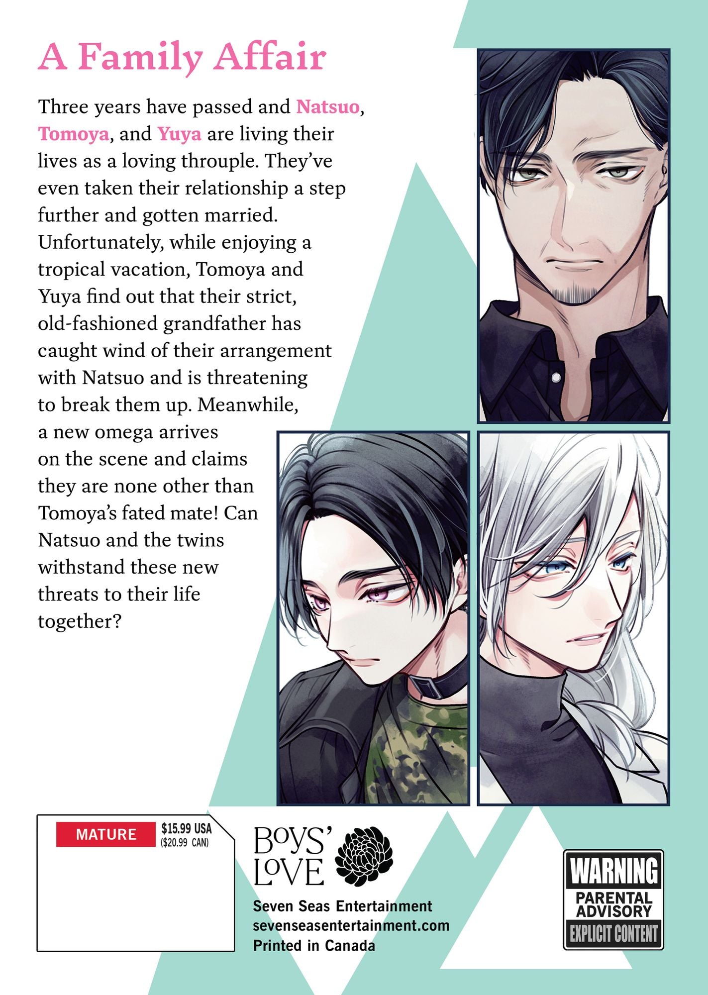 The Feisty Omega and His Twin Mates Vol. 4
