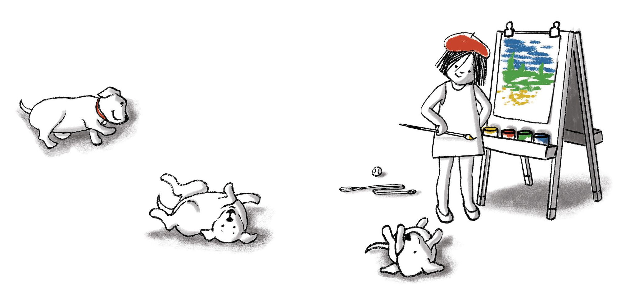 Claude: A Wordless Picture Book About Art