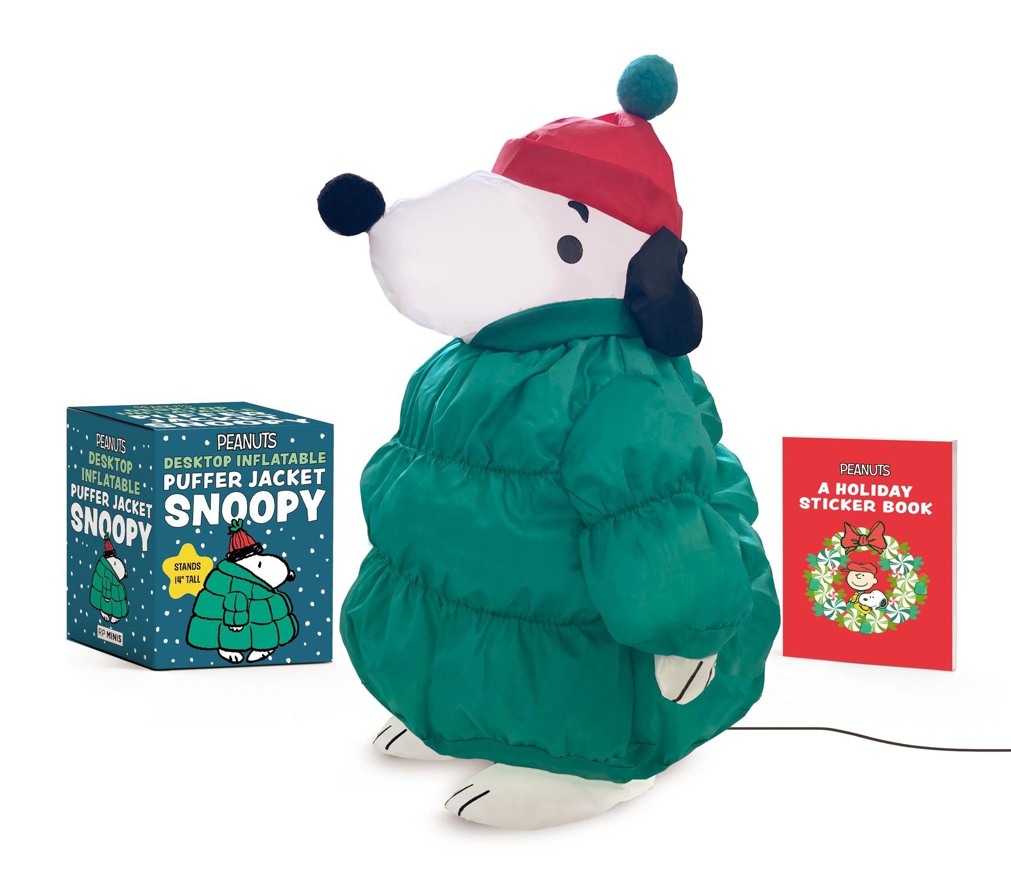 Peanuts: Desktop Inflatable Puffer Jacket Snoopy: Stands 14" Tall