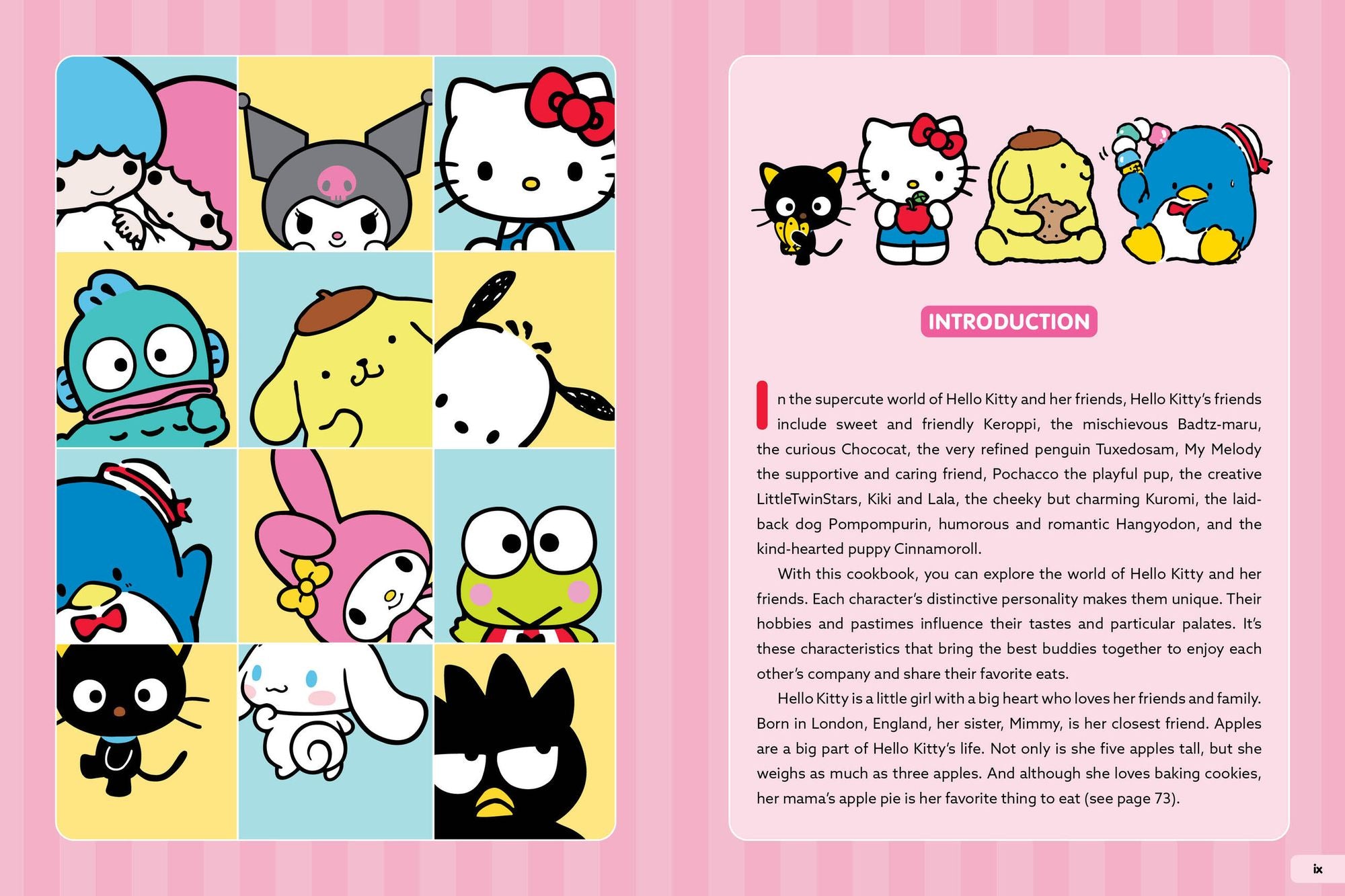 Hello Kitty and Friends: The Cookbook: Supercute Recipes for Fun and Friendship