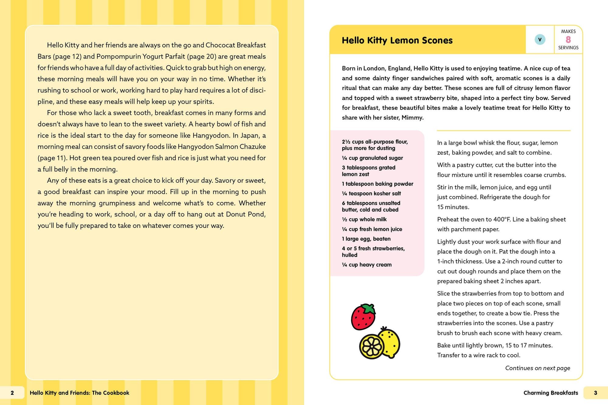 Hello Kitty and Friends: The Cookbook: Supercute Recipes for Fun and Friendship