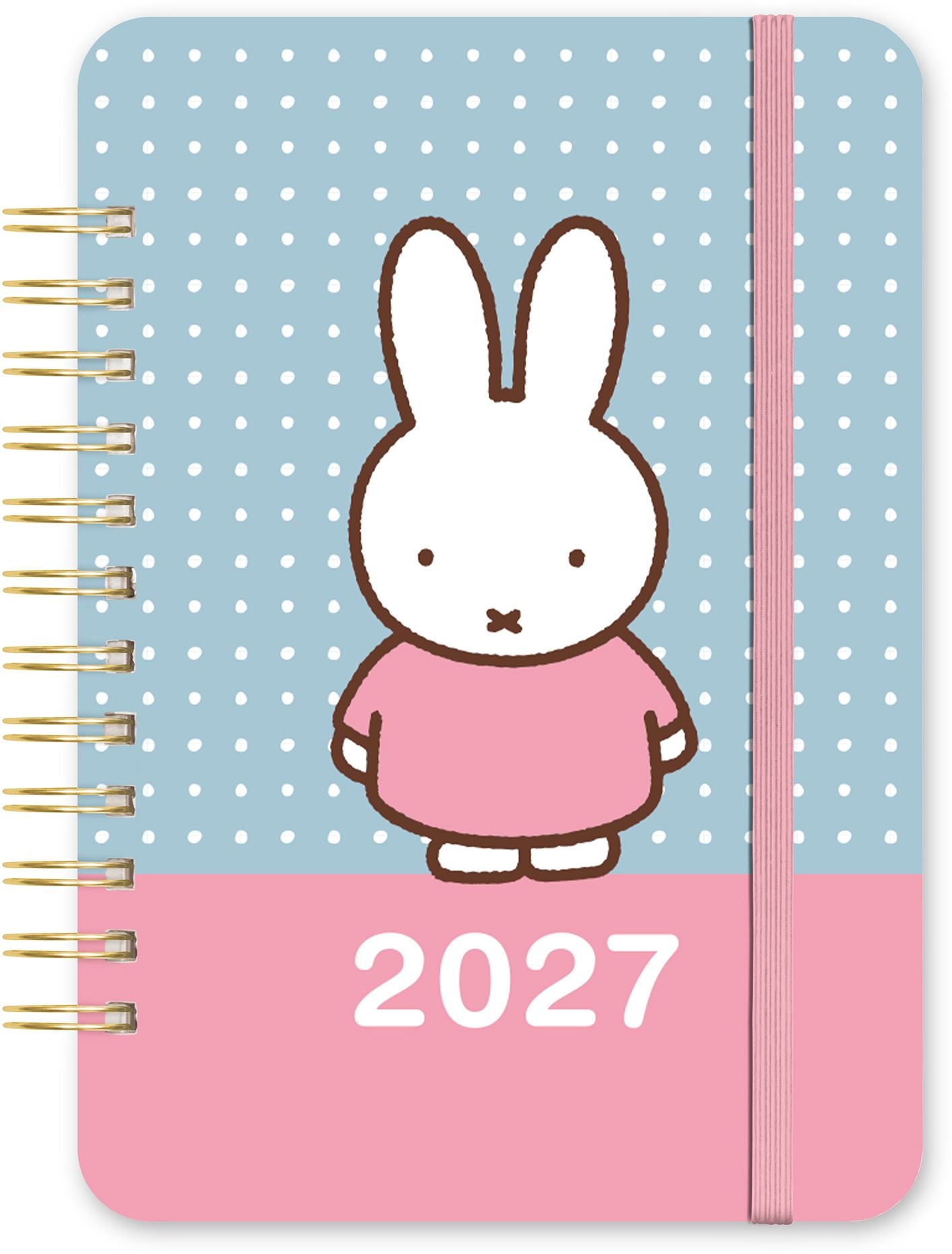 2026-2027 Miffy Blue Dots Do It All 17-Month Planner