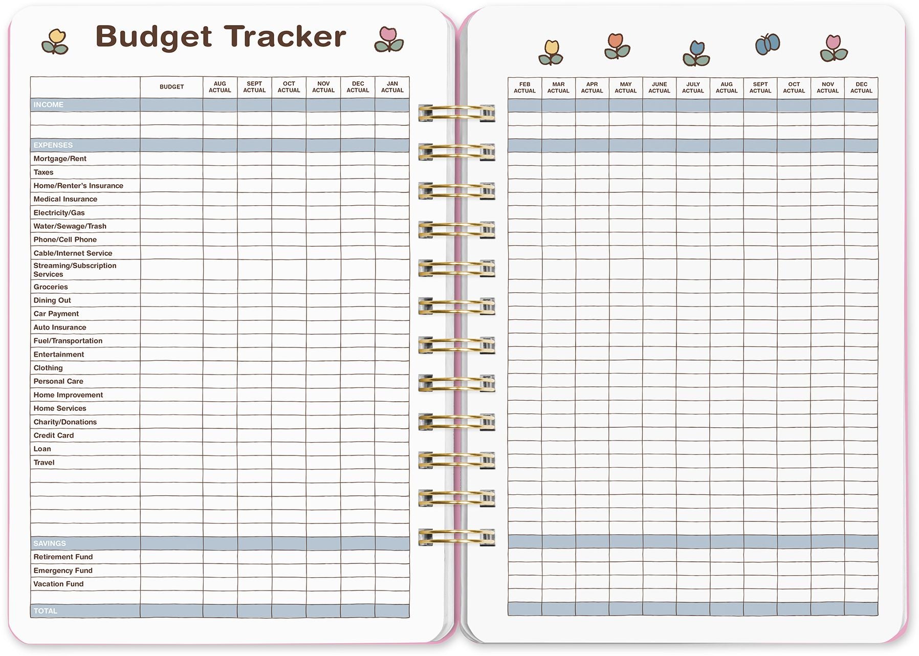 2026-2027 Miffy Blue Dots Do It All 17-Month Planner