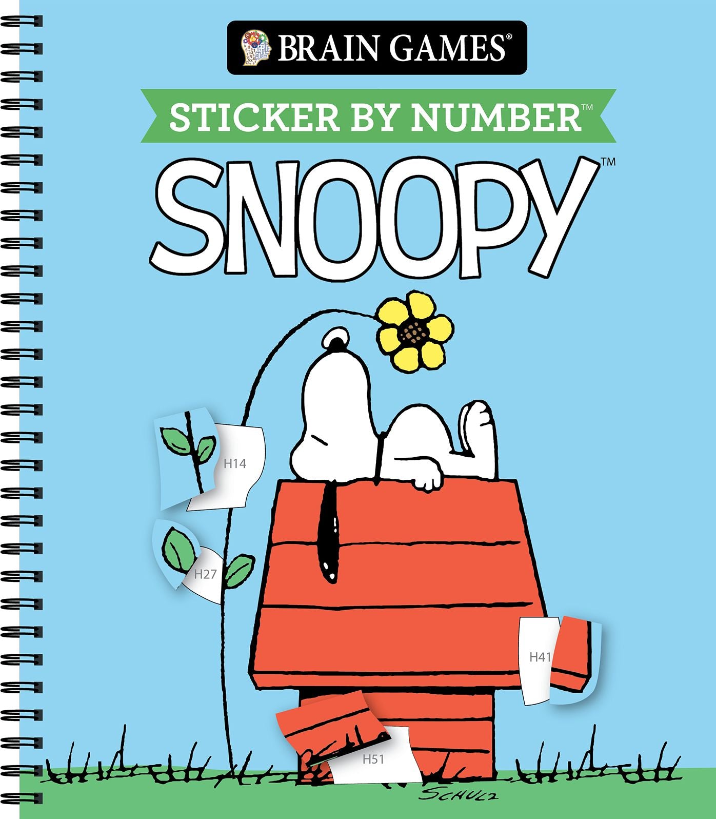 Sticker By Number Snoopy