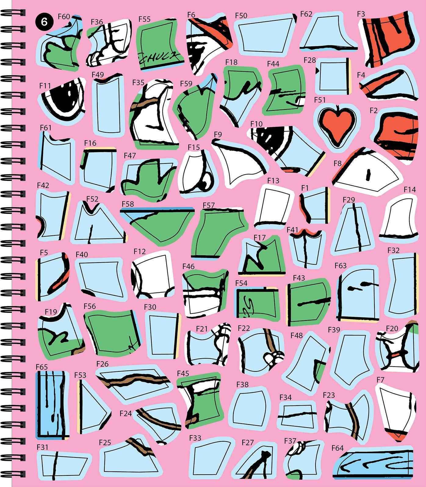 Sticker By Number Snoopy