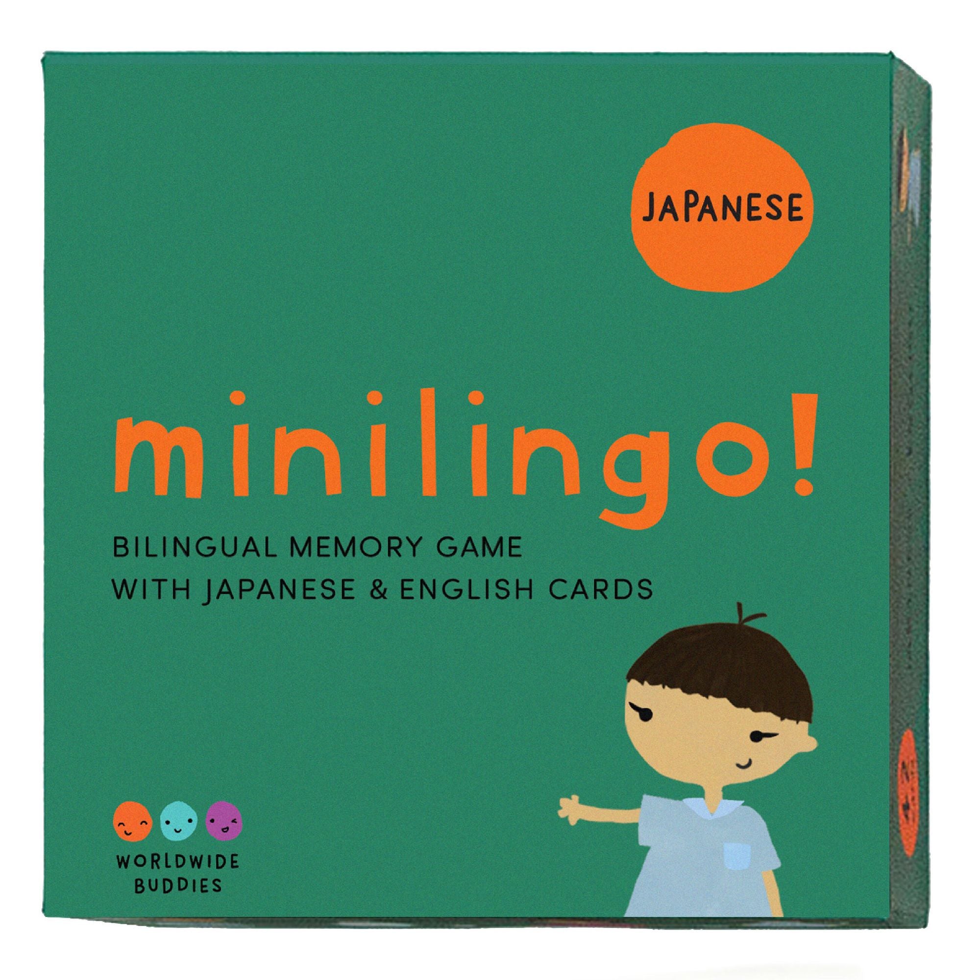 Minilingo Japanese / English Bilingual Flashcards: Bilingual memory game with Japanese & English cards