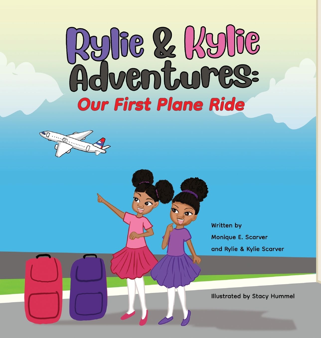 Rylie & Kylie Adventures: Our First Plane Ride