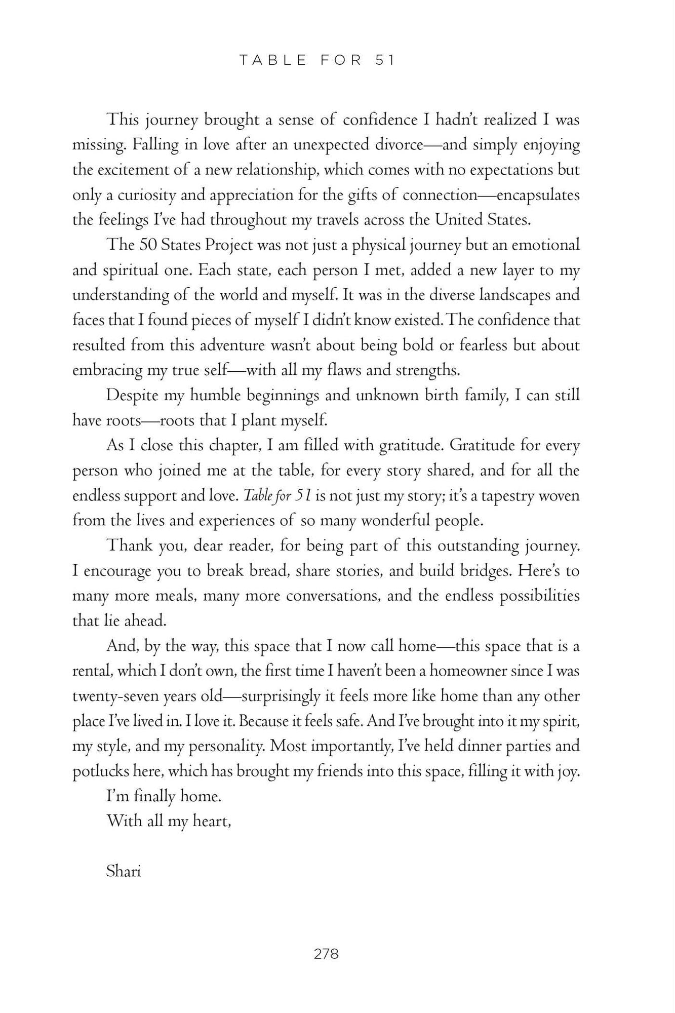 Table for 51: Lessons Learned from Sharing Meals Across America