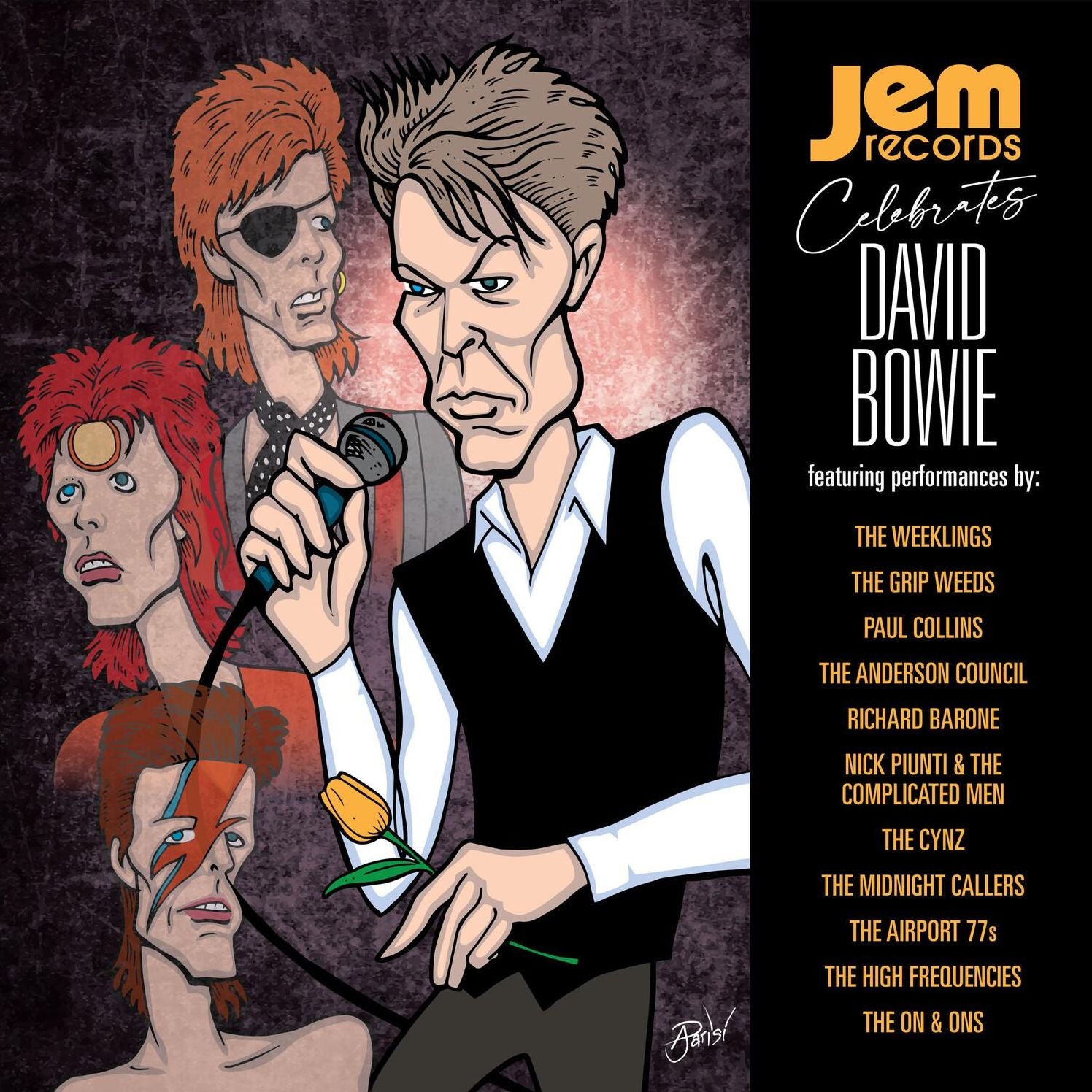 Jem Records Celebrates David Bowie