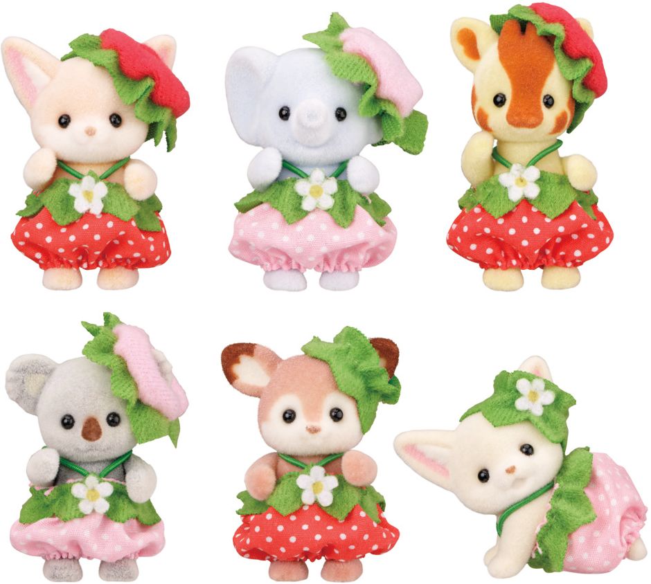 Calico Critters Cutie Collectibles -Very Berry Babies Series