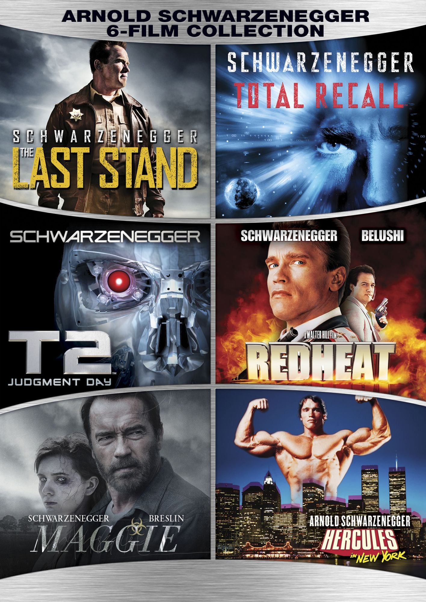 Arnold Schwarzenegger: 6 Film Collection [3 Discs]