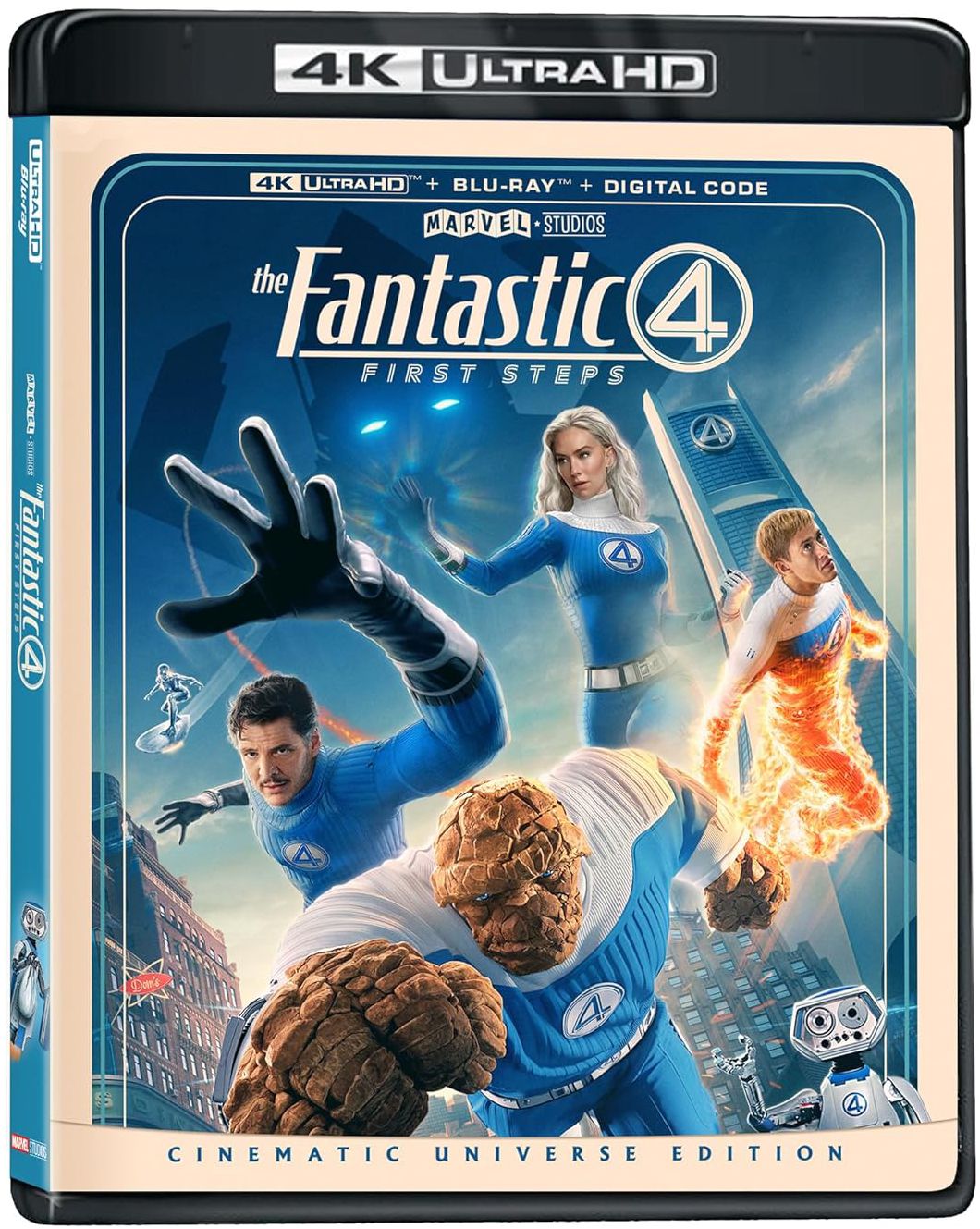 The Fantastic Four: First Steps [4K Ultra HD Blu-ray] [Includes Digital Copy]