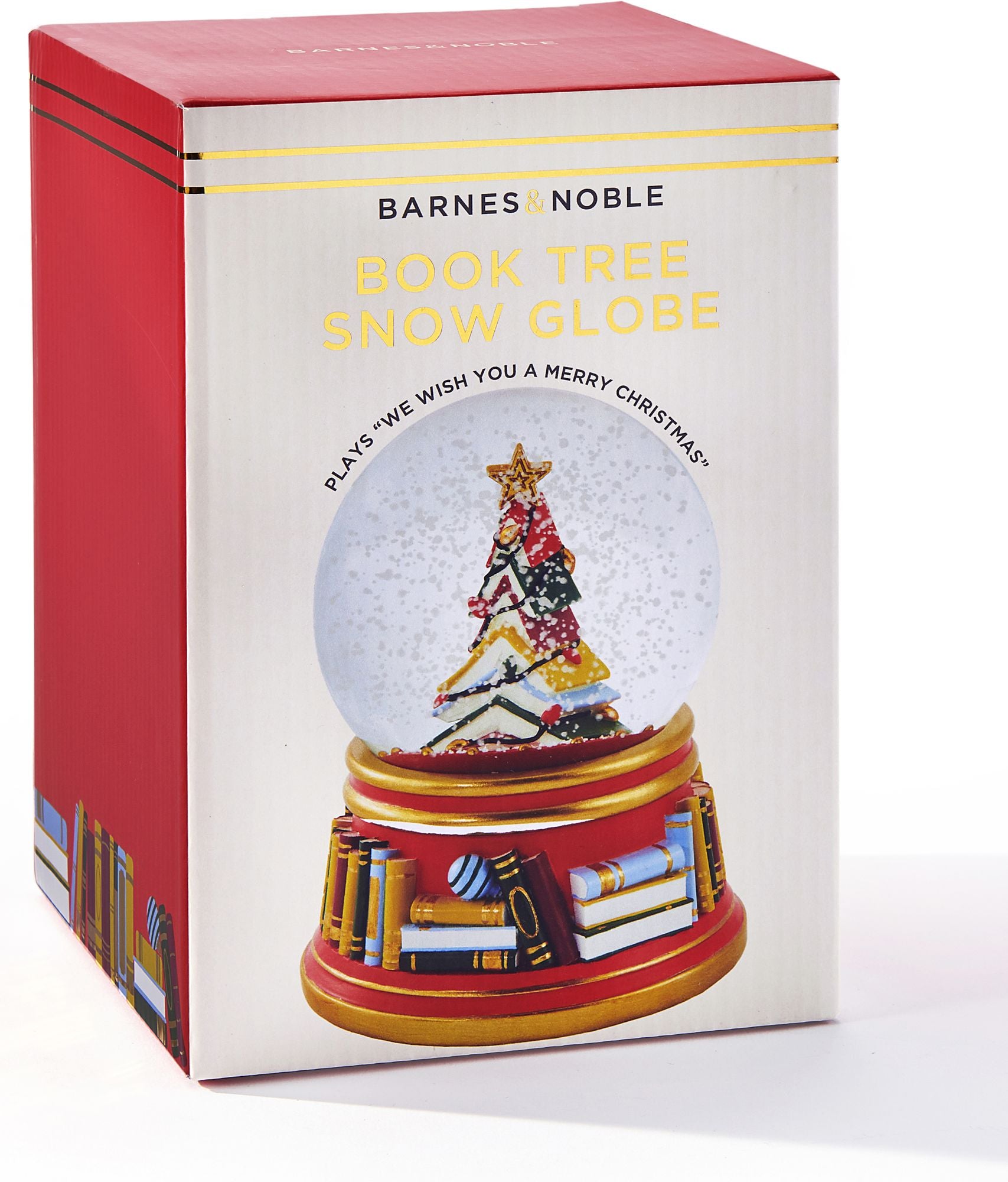 Book Tree Snow Globe