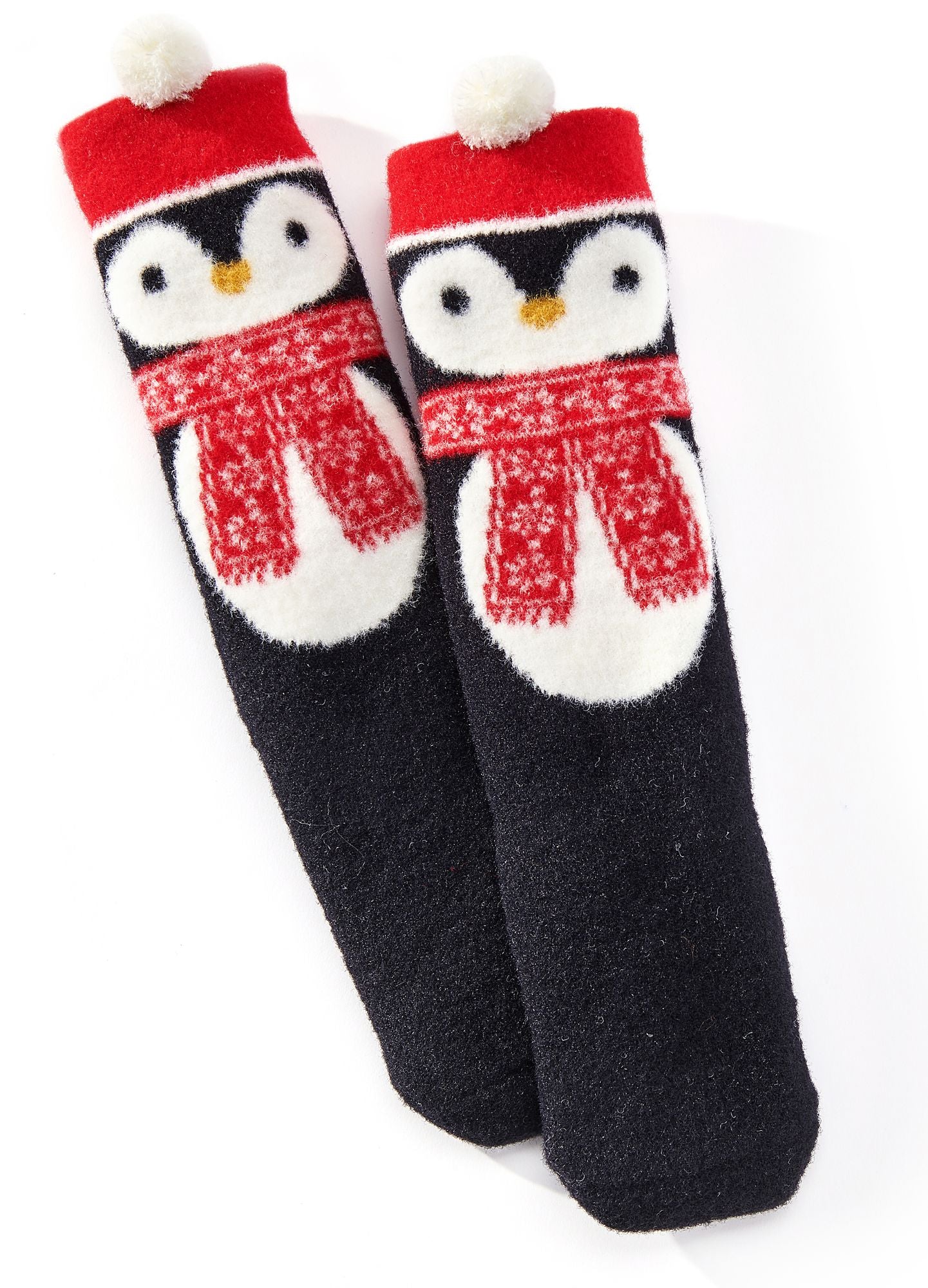 Kids Penguin Reading Socks