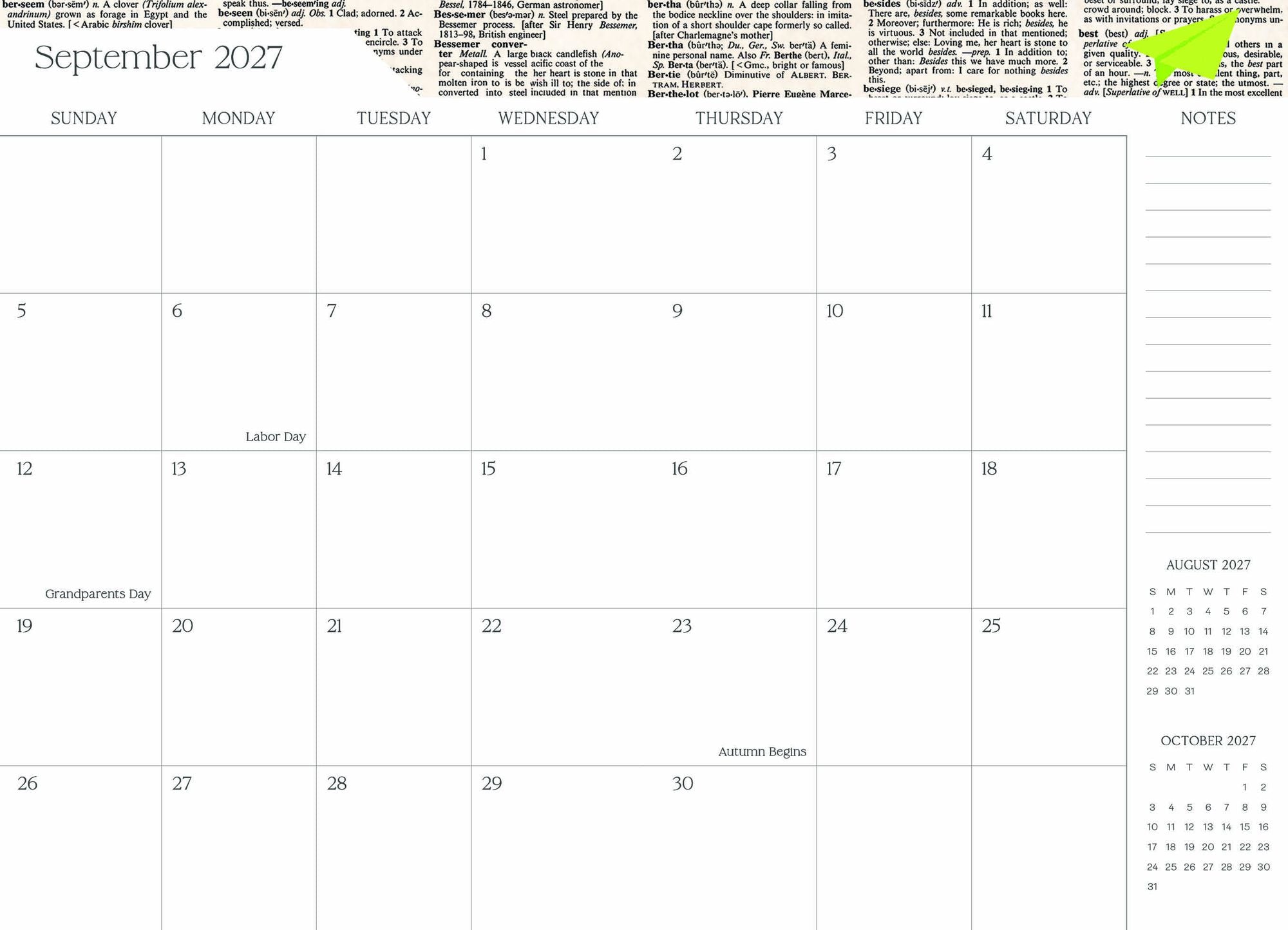 2026-2027 Super Pocket Planner Transformative